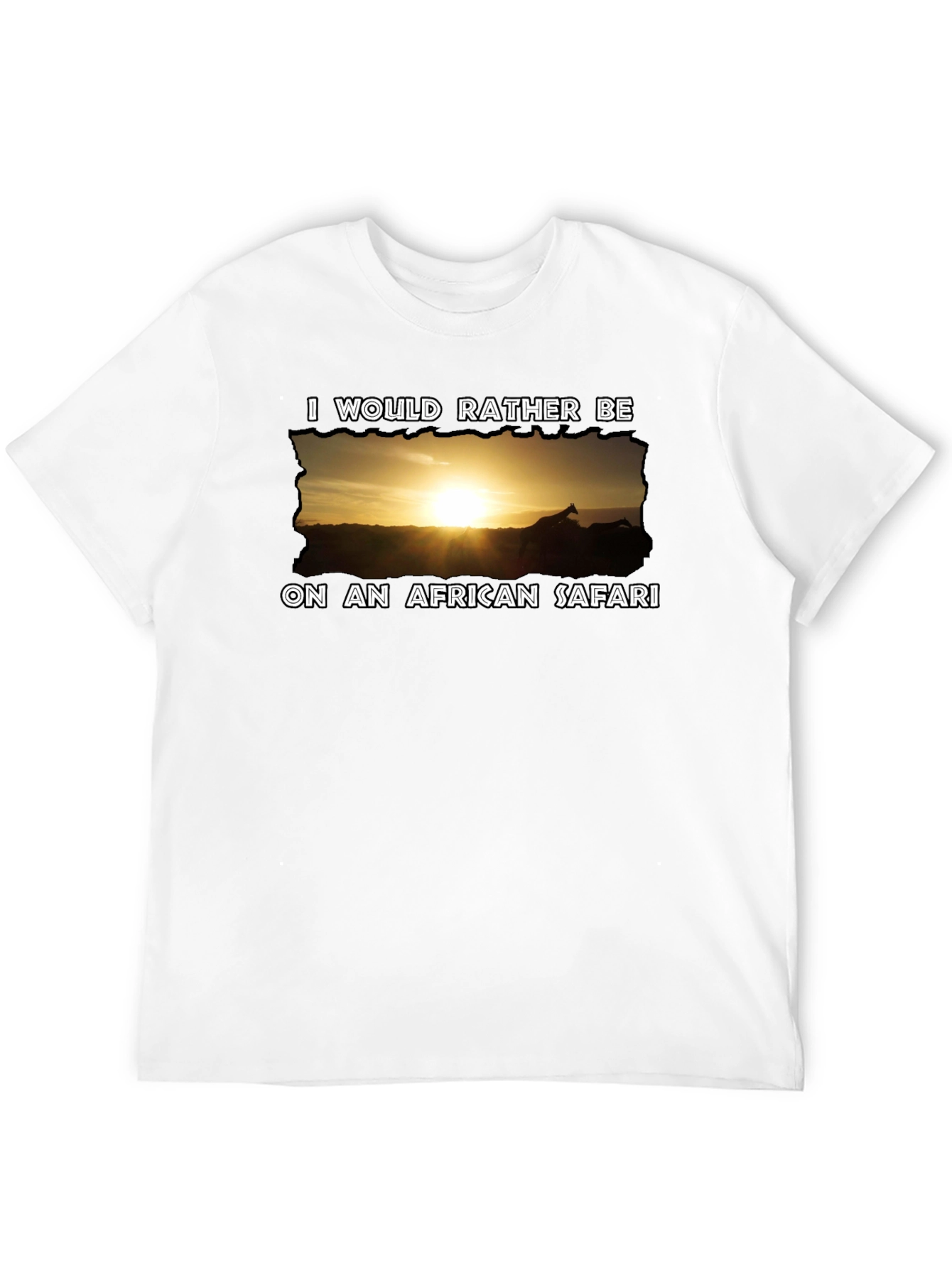 African Safari T-Shirt - Travel Nature Tee