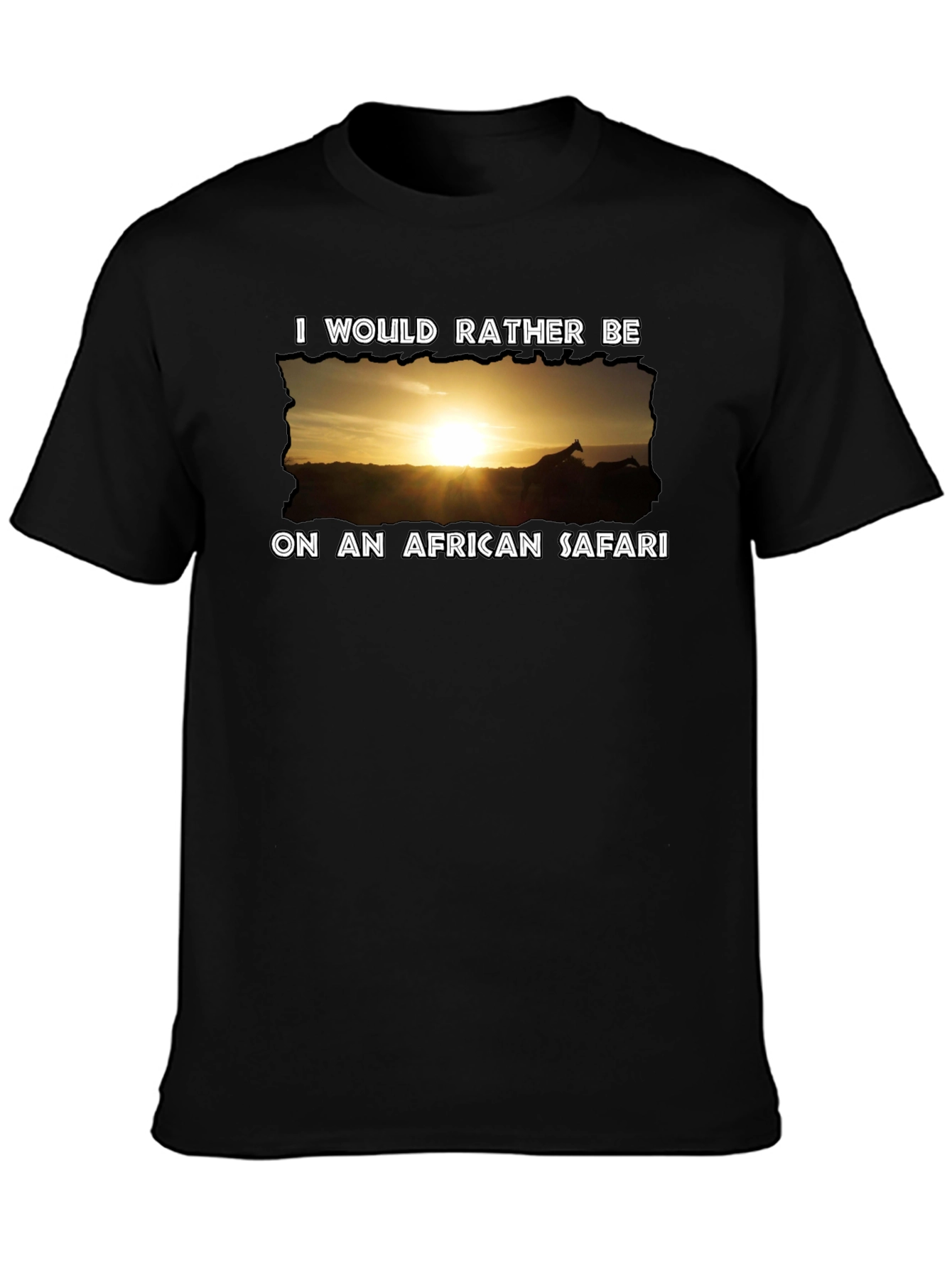 African Safari T-Shirt - Travel Nature Tee