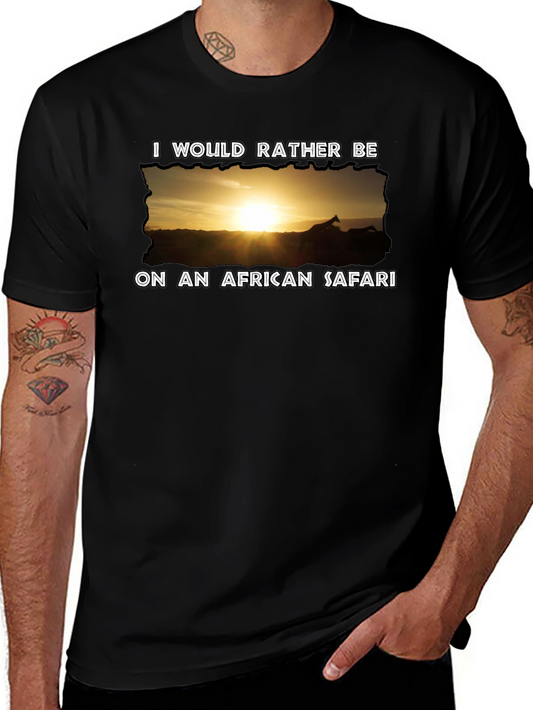 African Safari T-Shirt - Travel Nature Tee