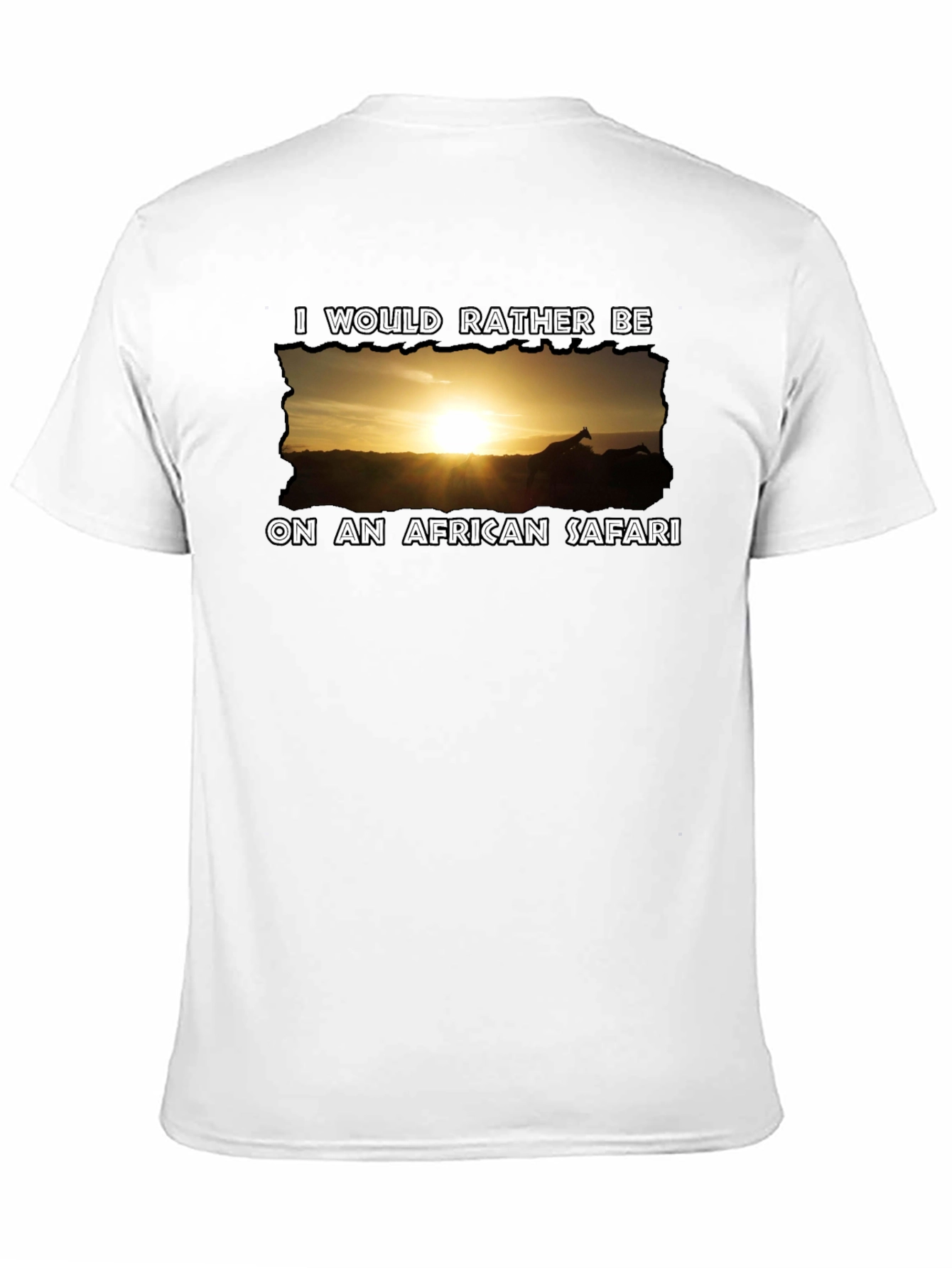African Safari T-Shirt - Travel Nature Tee