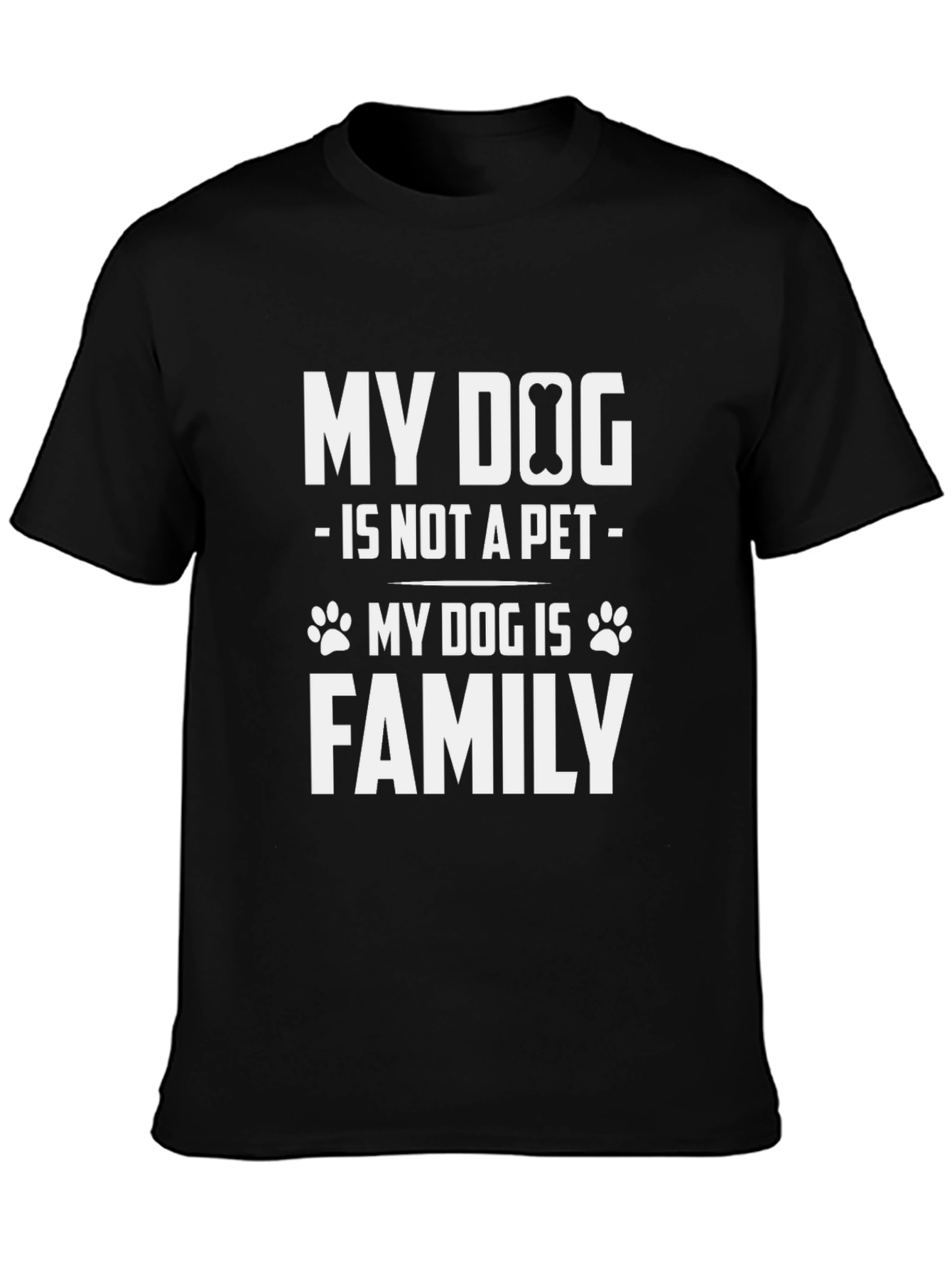 My Dog Is Family Graphic Tee