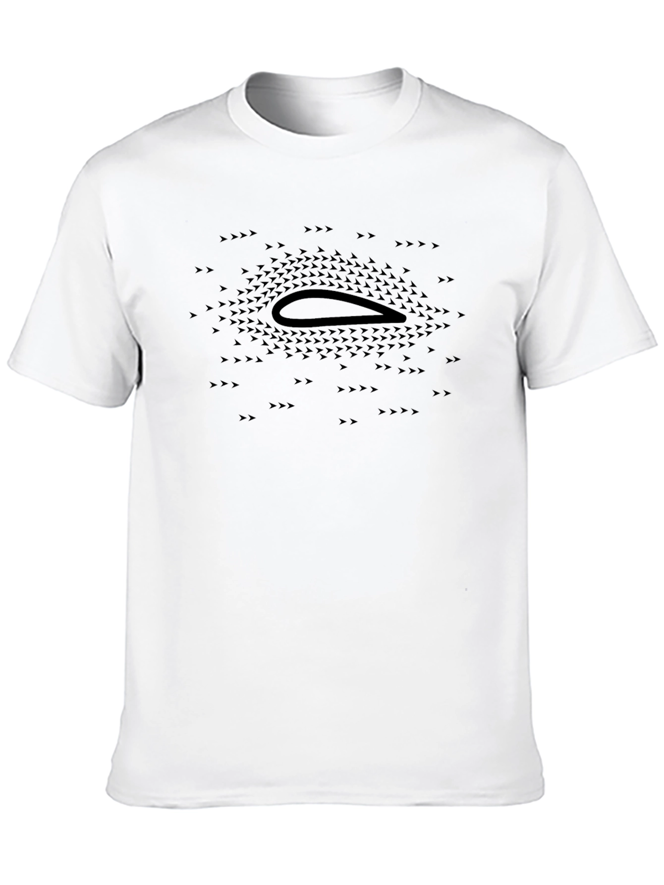 Aero Foil Graphic Black T-Shirt