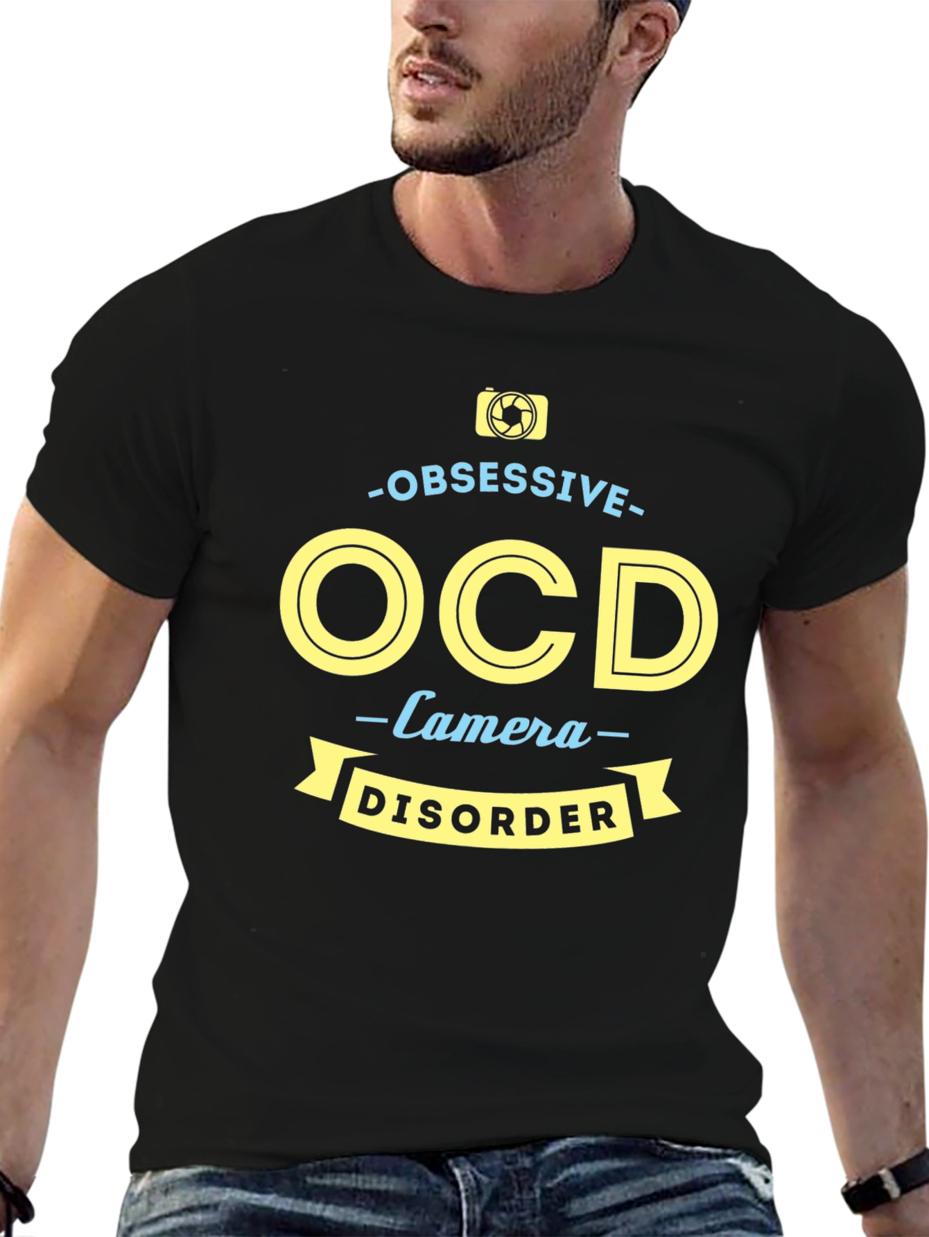 Obsessive Camera Disorder T-Shirt - Funny Photography Tee