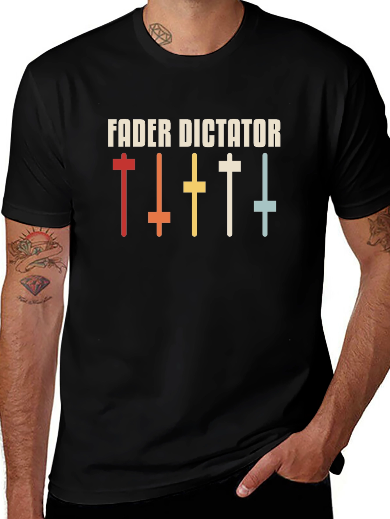 Fader Dictator Retro Graphic Tee