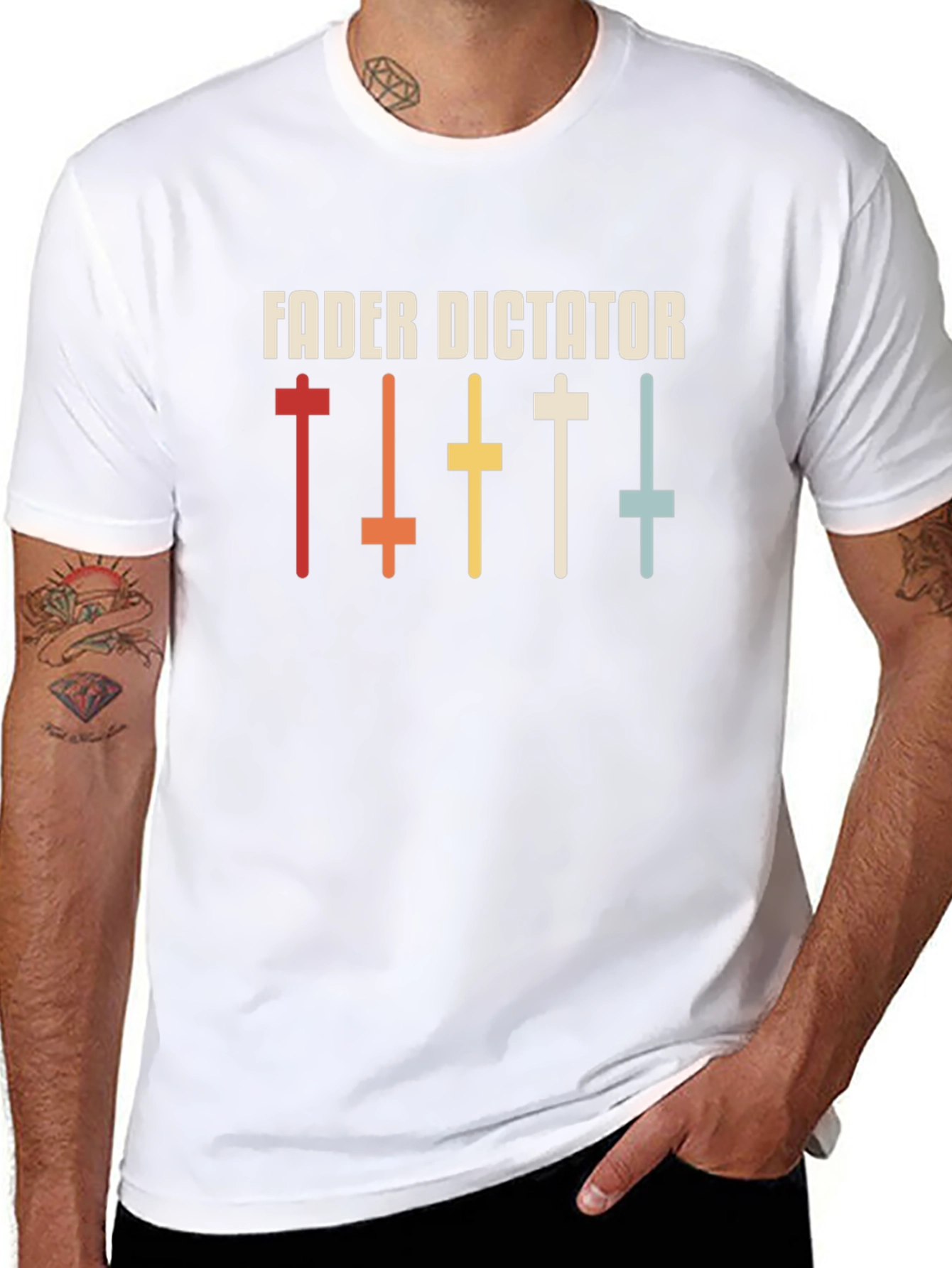 Fader Dictator Retro Graphic Tee