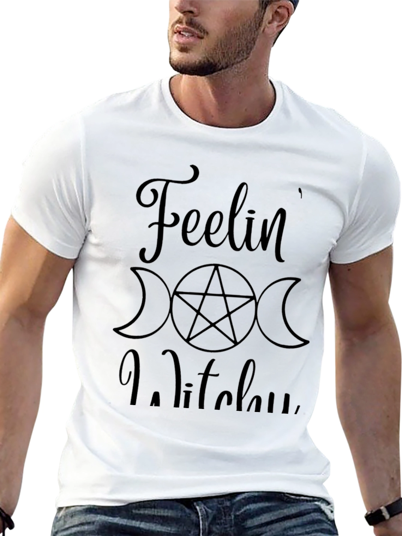 Feelin Witchy T-Shirt Halloween Tee