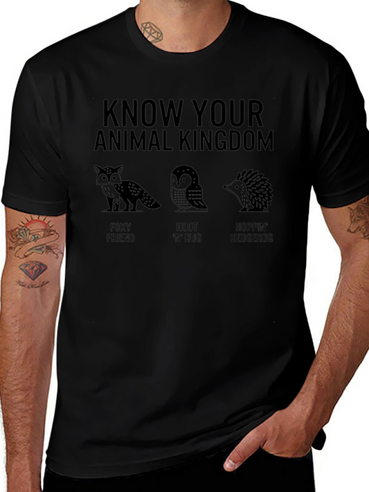 Know Your Animal Kingdom Graphic Tee