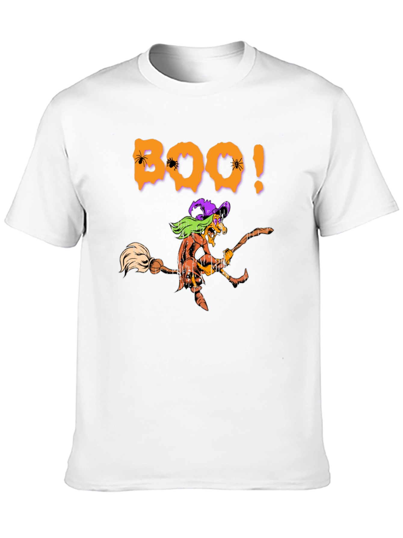 Halloween Witch BOO Graphic T-Shirt