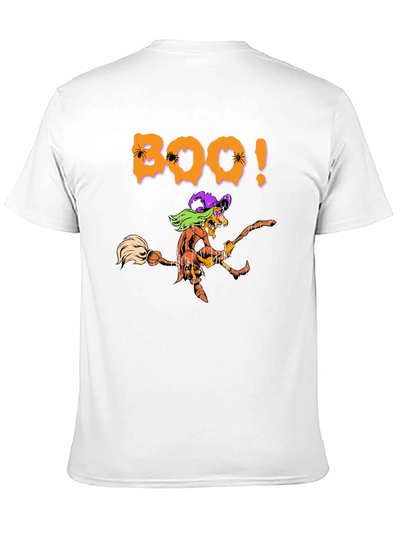 Halloween Witch BOO Graphic T-Shirt