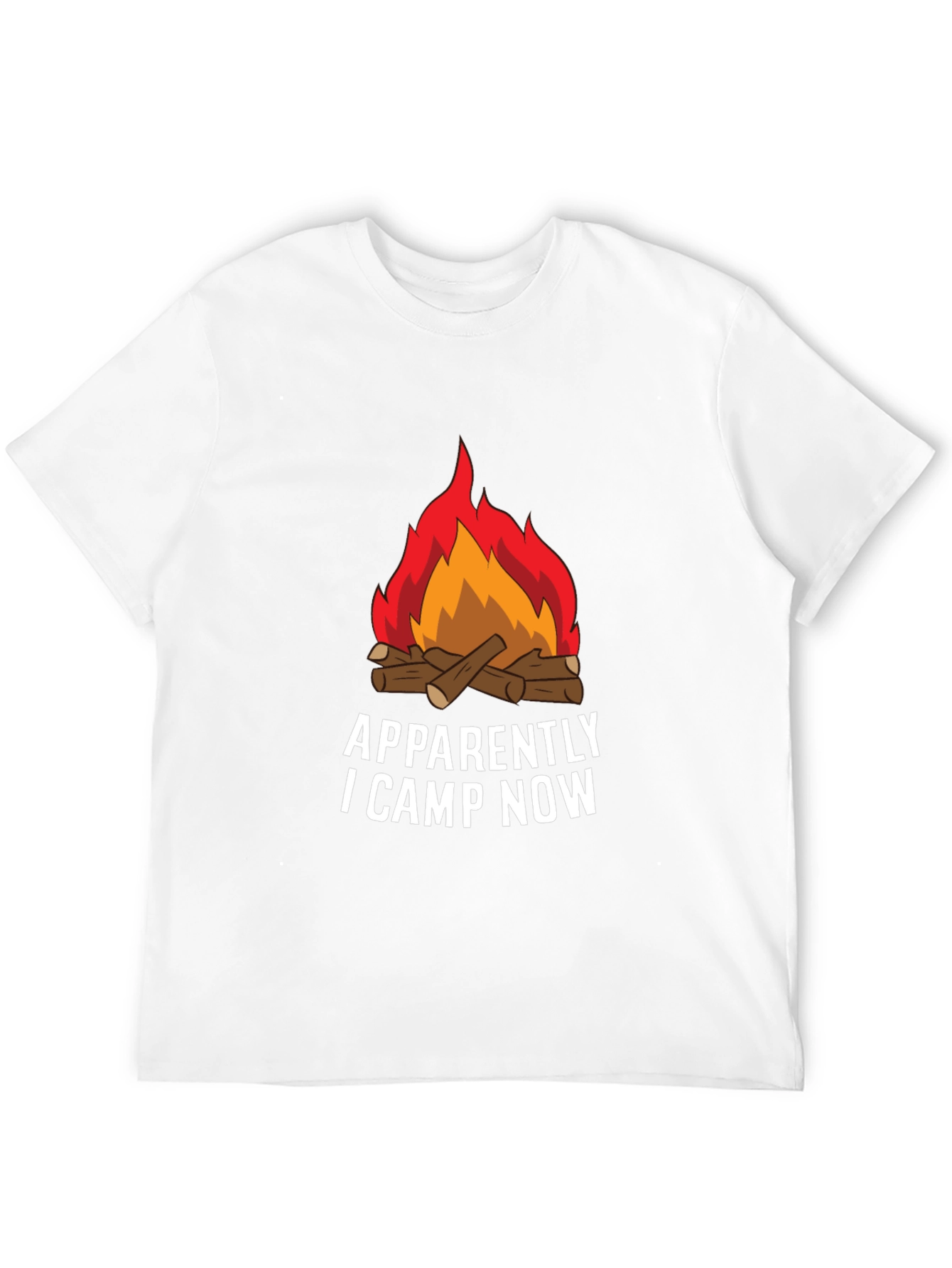 Apparently I Camp Now Graphic Tee