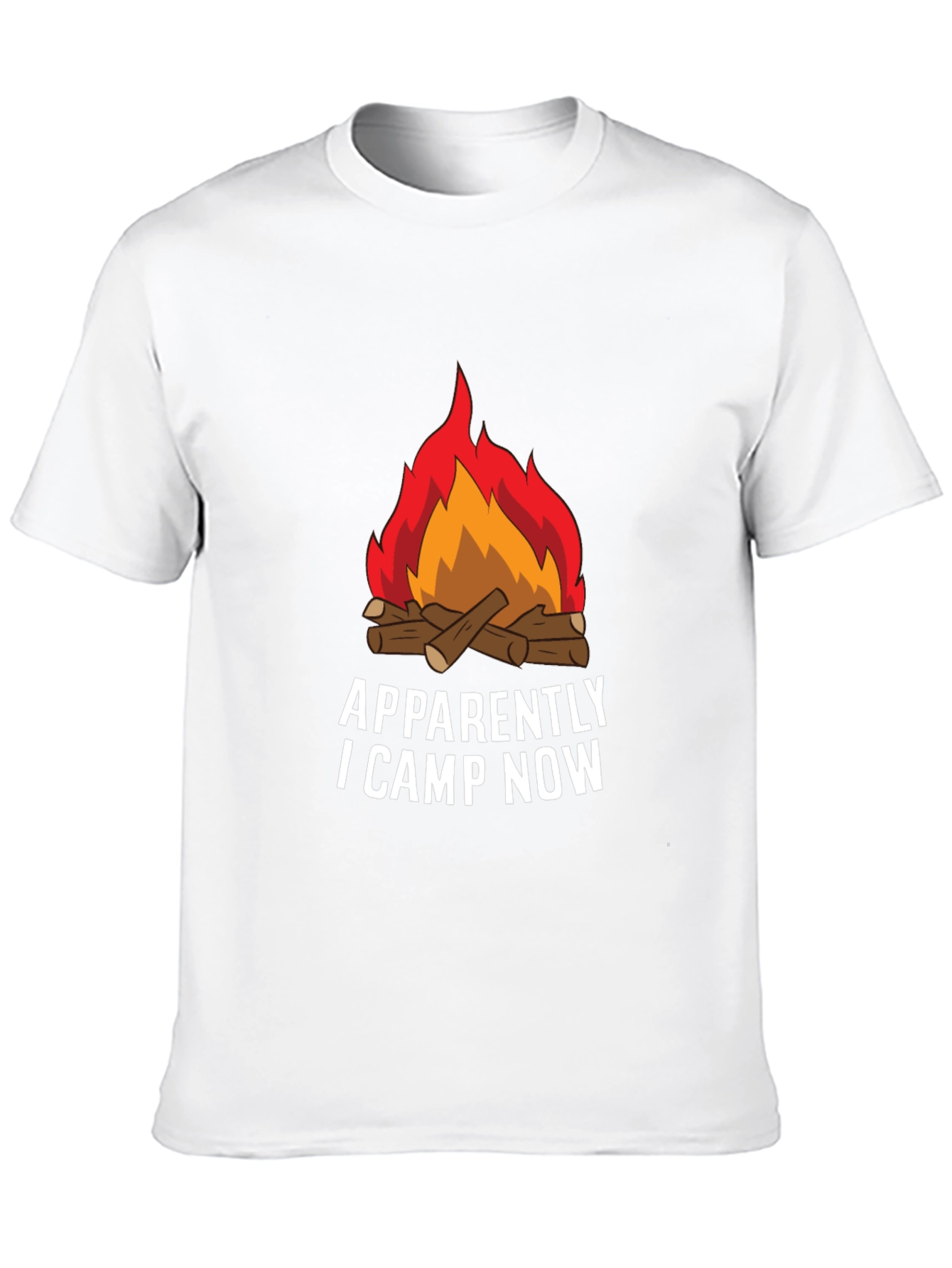 Apparently I Camp Now Graphic Tee