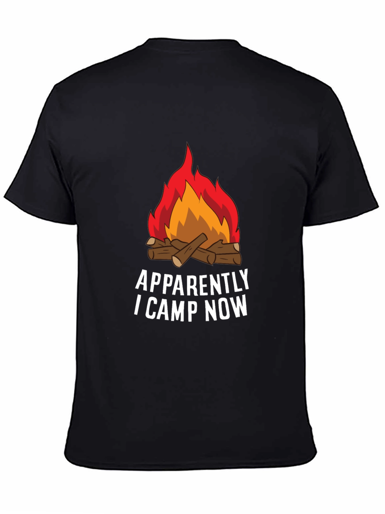Apparently I Camp Now Graphic Tee