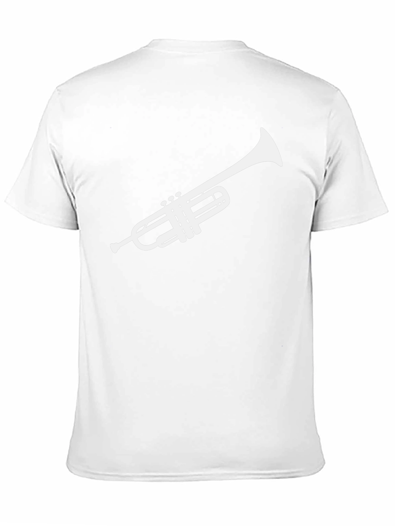 Cool Trumpet Graphic T-Shirt - Musical Instrument Tee