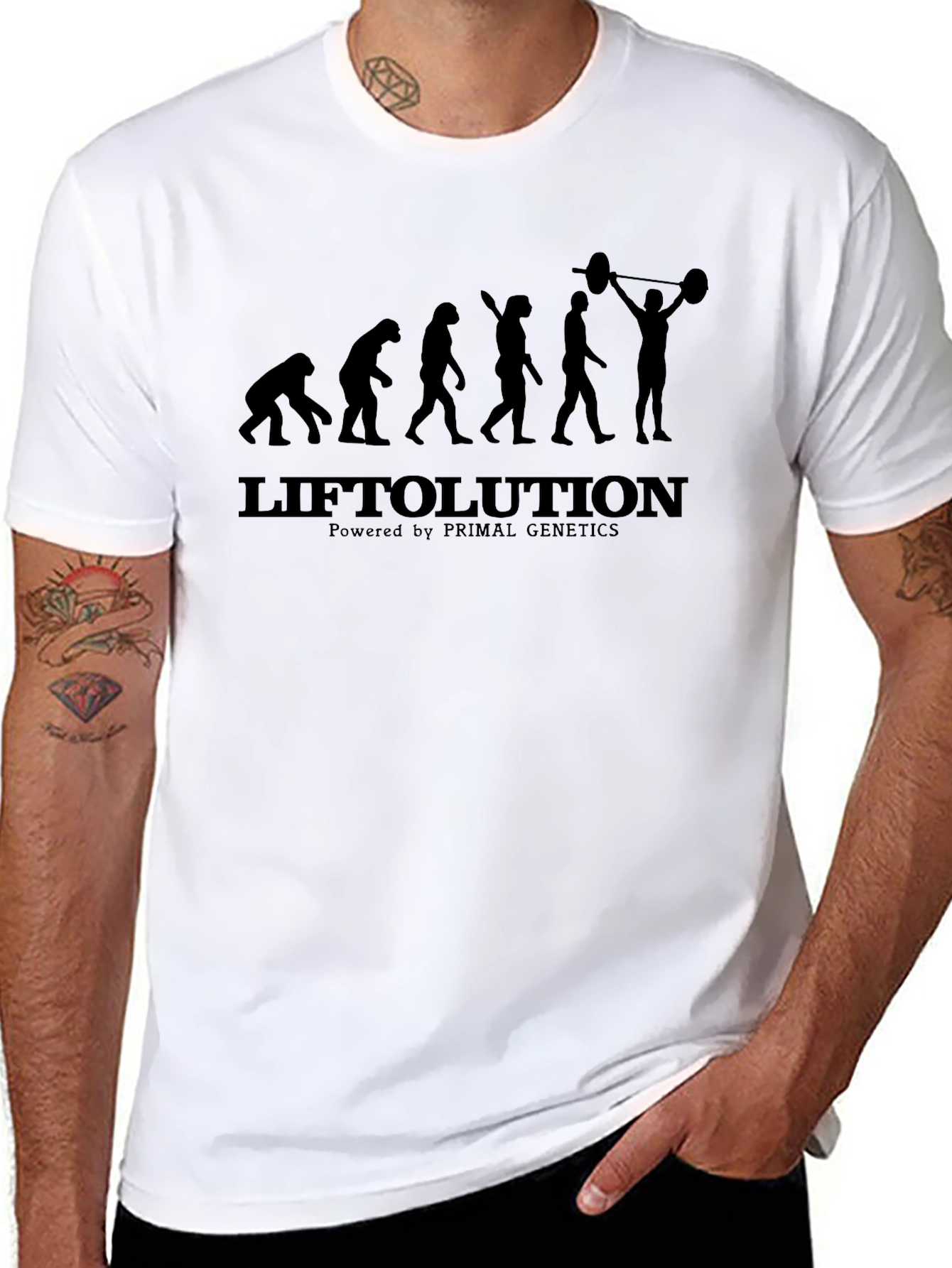 Liftolution T-Shirt - Evolution of Lifting