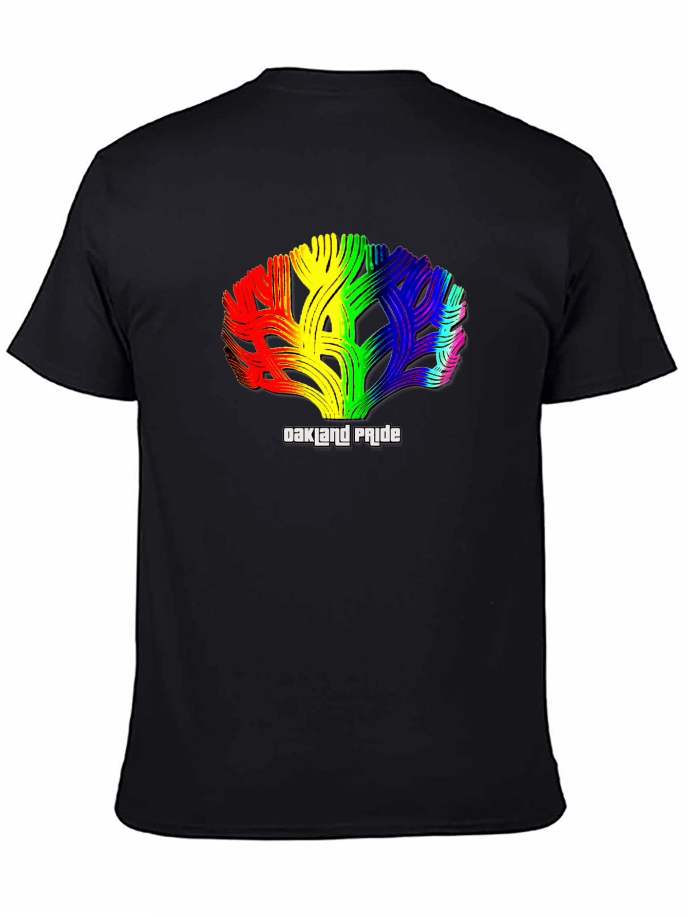 Oakland Pride Rainbow Tree T-Shirt