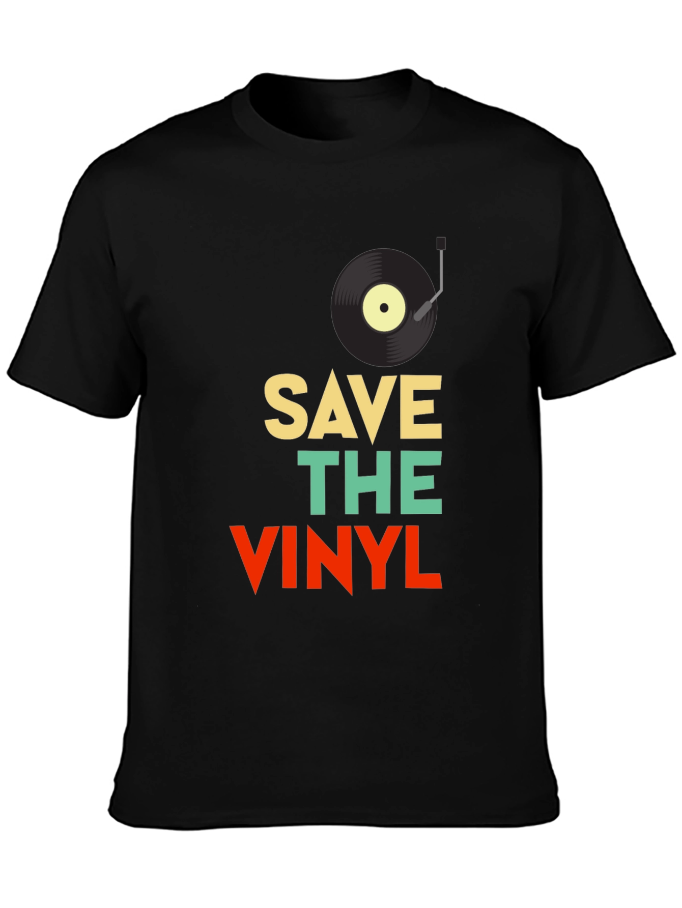 Save The Vinyl Retro Graphic Tee
