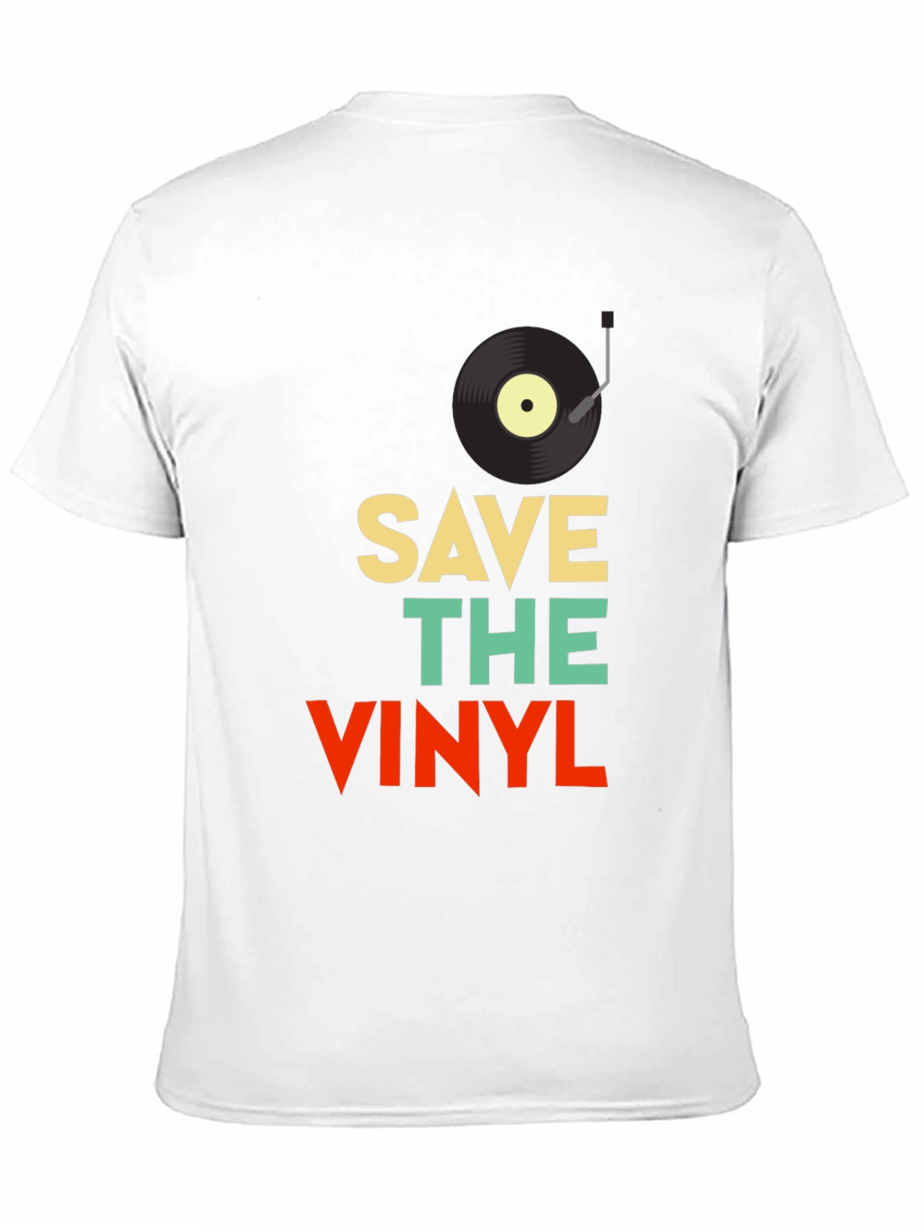 Save The Vinyl Retro Graphic Tee