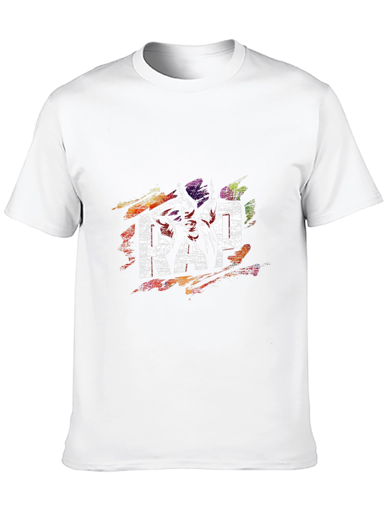RAP Graphic T-Shirt - Mens Black Tee