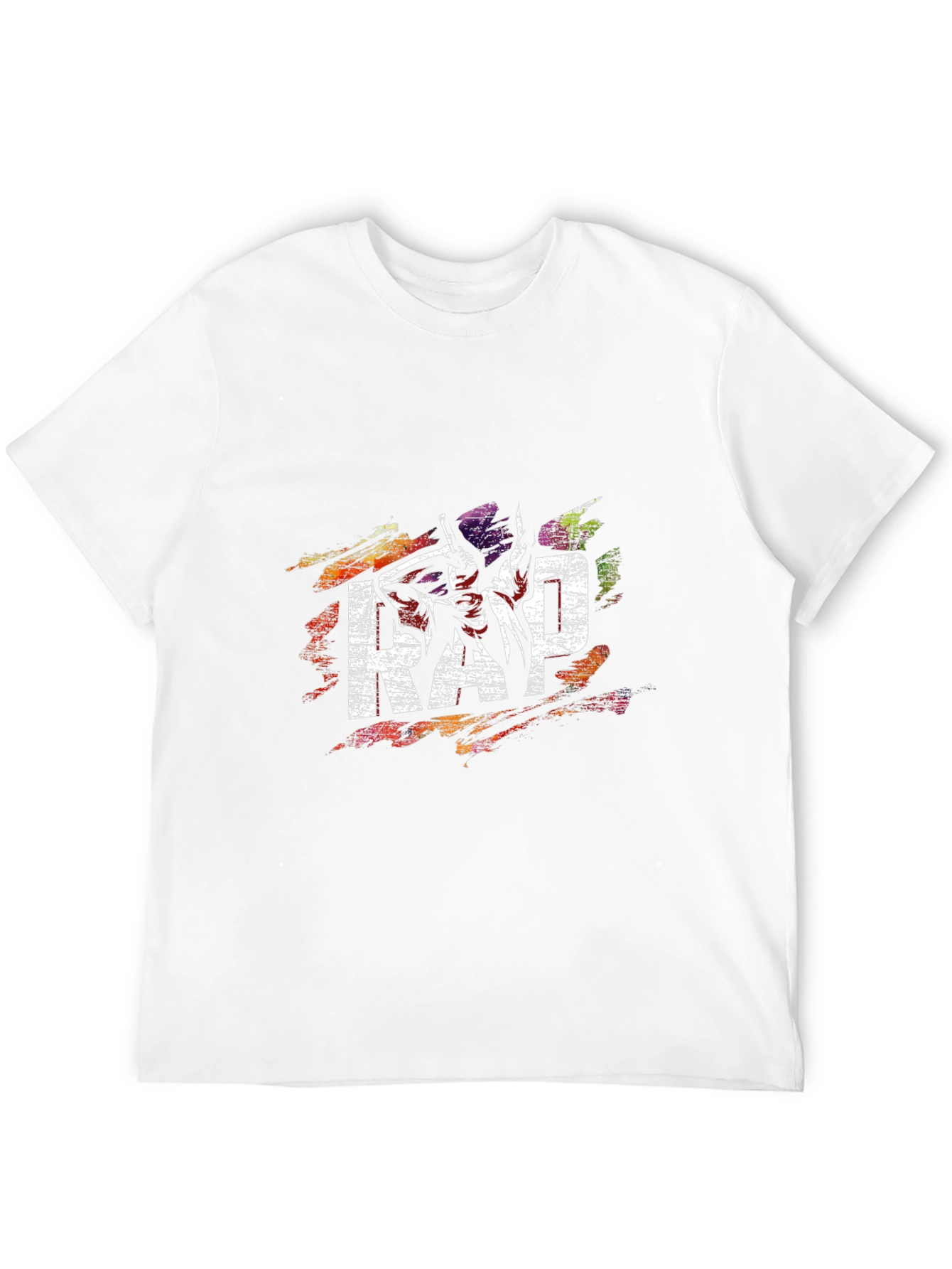 RAP Graphic T-Shirt - Mens Black Tee