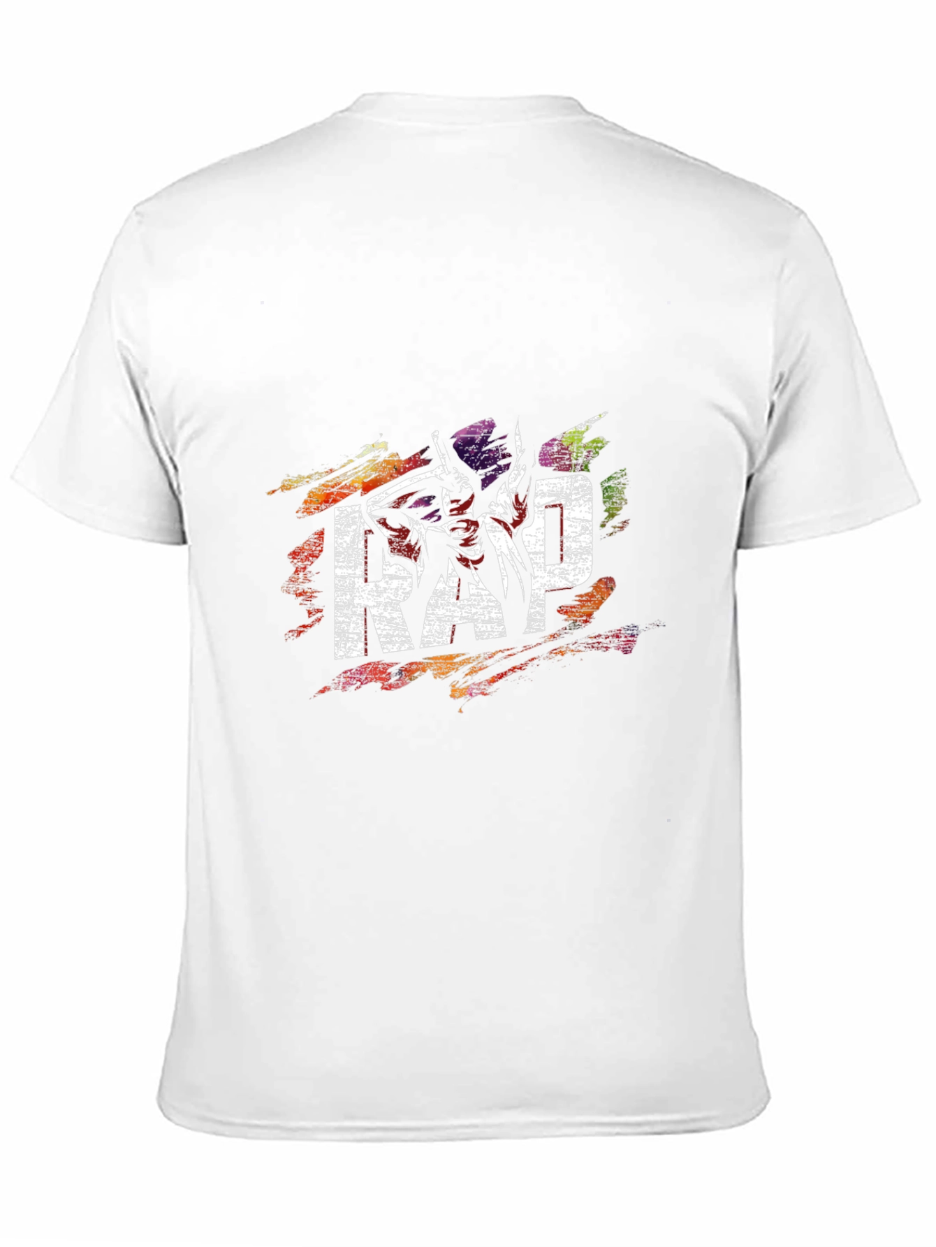 RAP Graphic T-Shirt - Mens Black Tee
