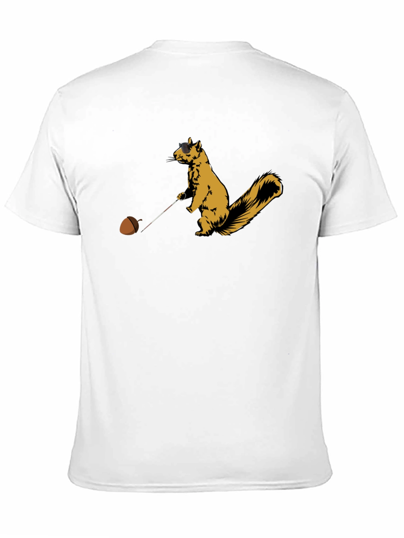 Squirrel Golf T-Shirt - Novelty Tee