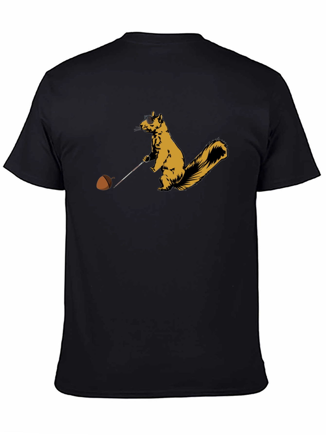 Squirrel Golf T-Shirt - Novelty Tee