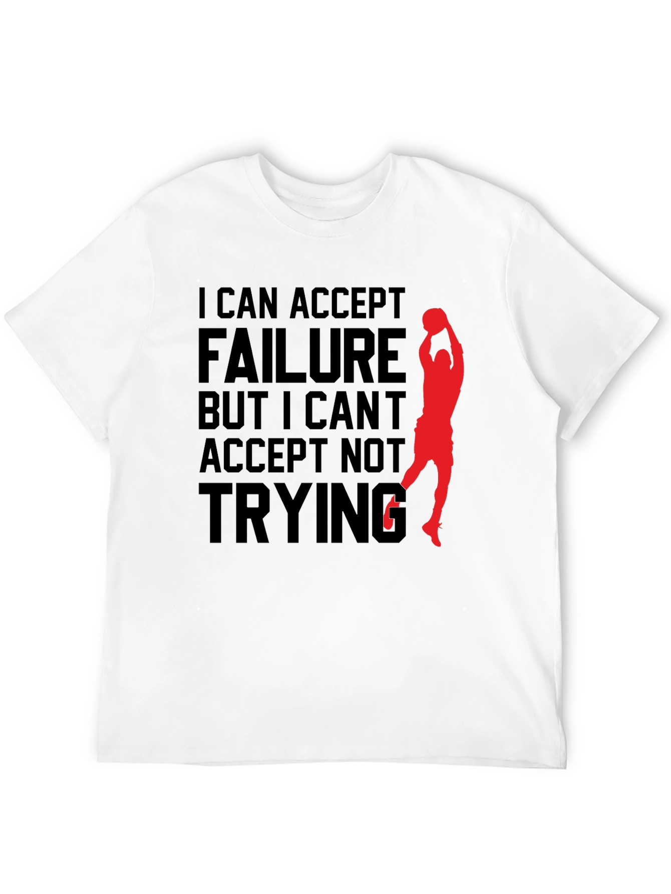 Motivational Basketball Graphic T-Shirt