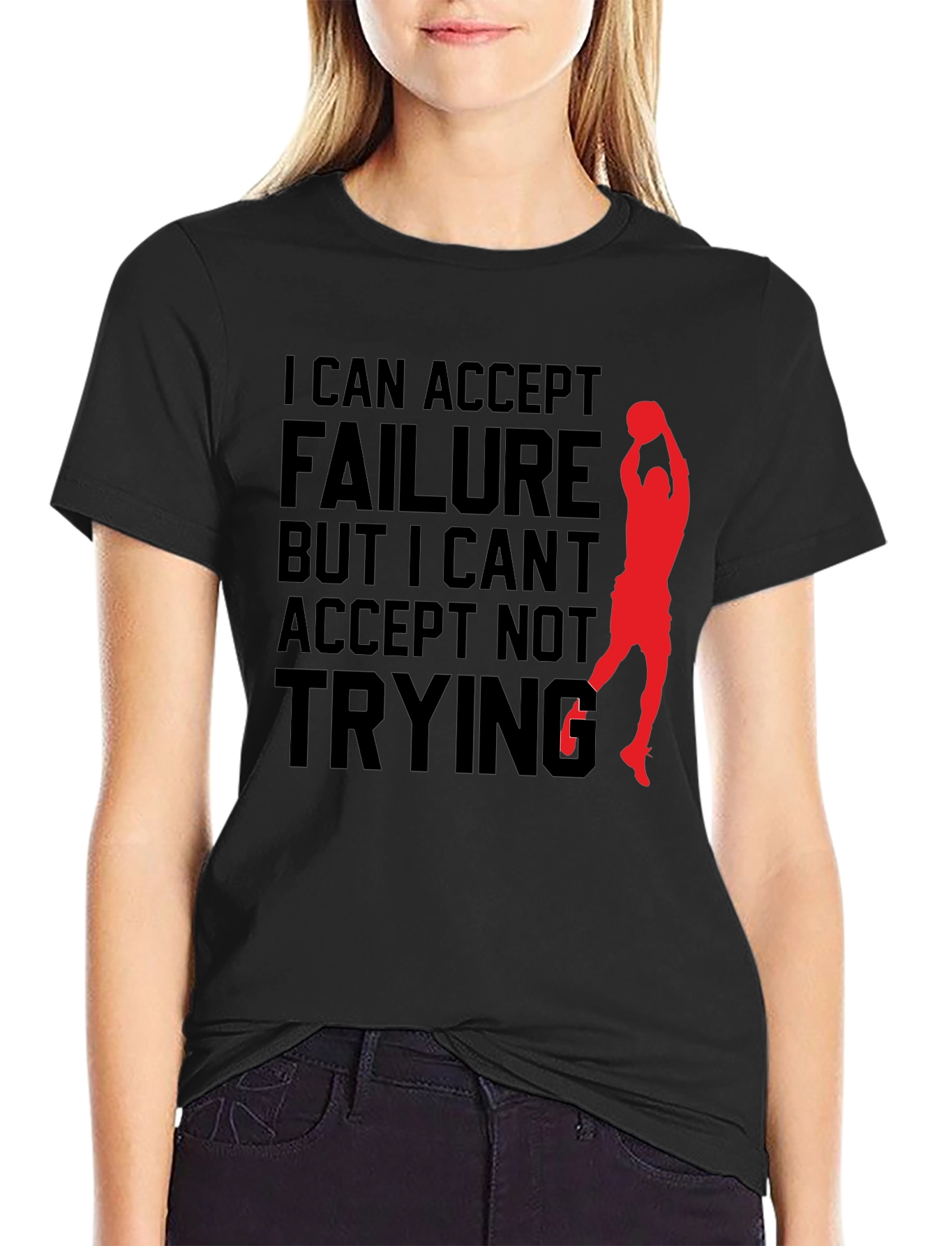 Motivational Basketball Graphic T-Shirt