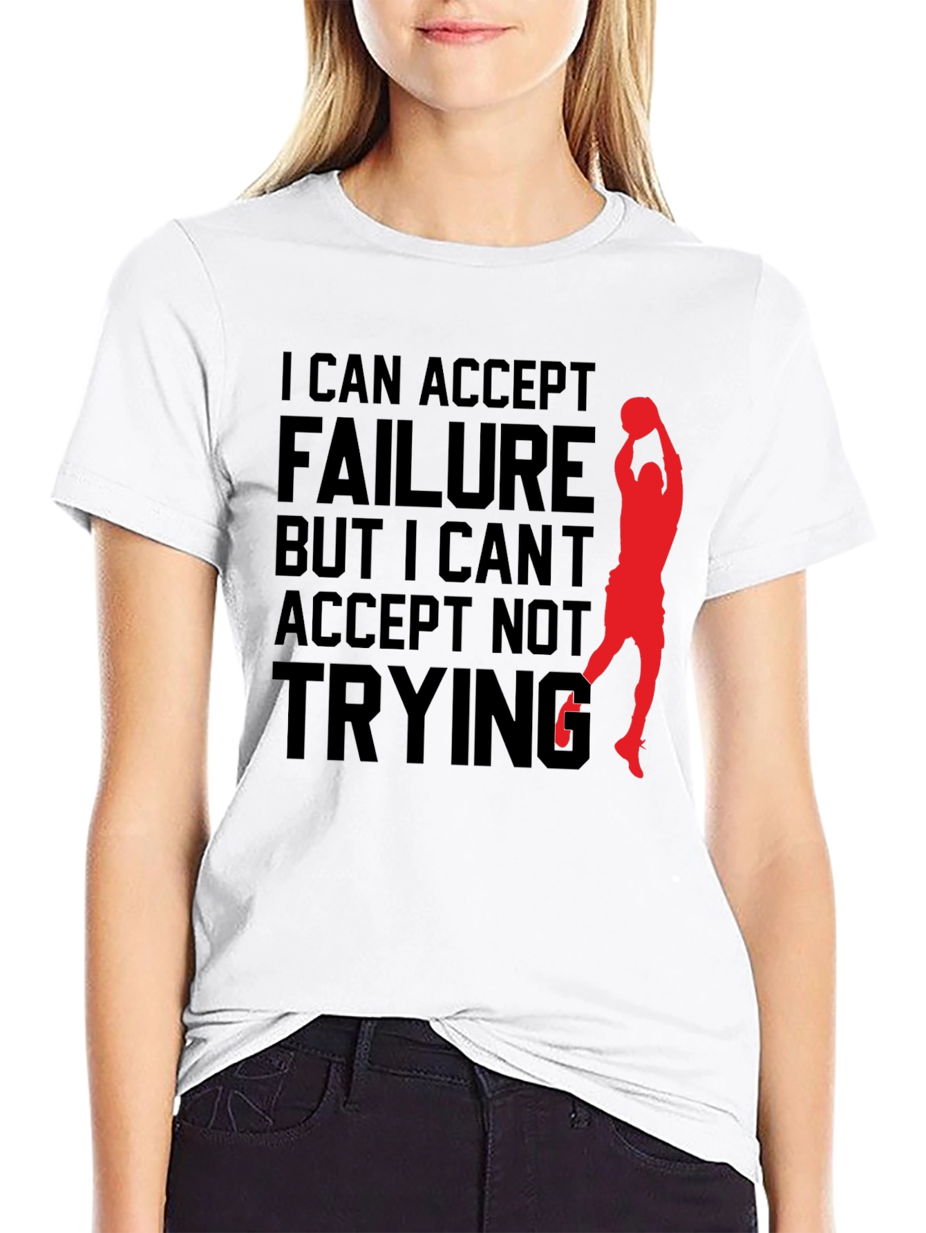 Motivational Basketball Graphic T-Shirt