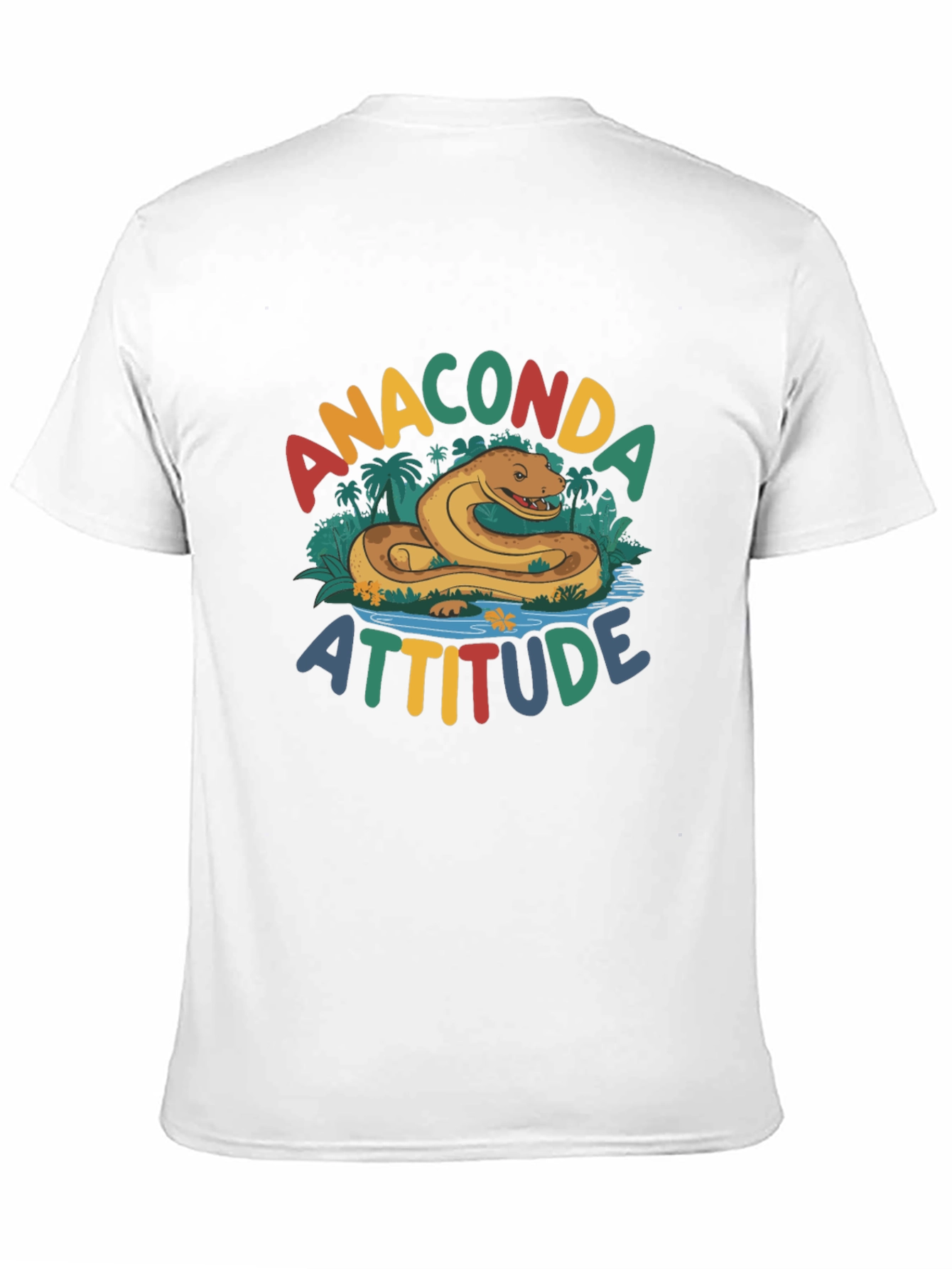 Anaconda Attitude Graphic T-Shirt