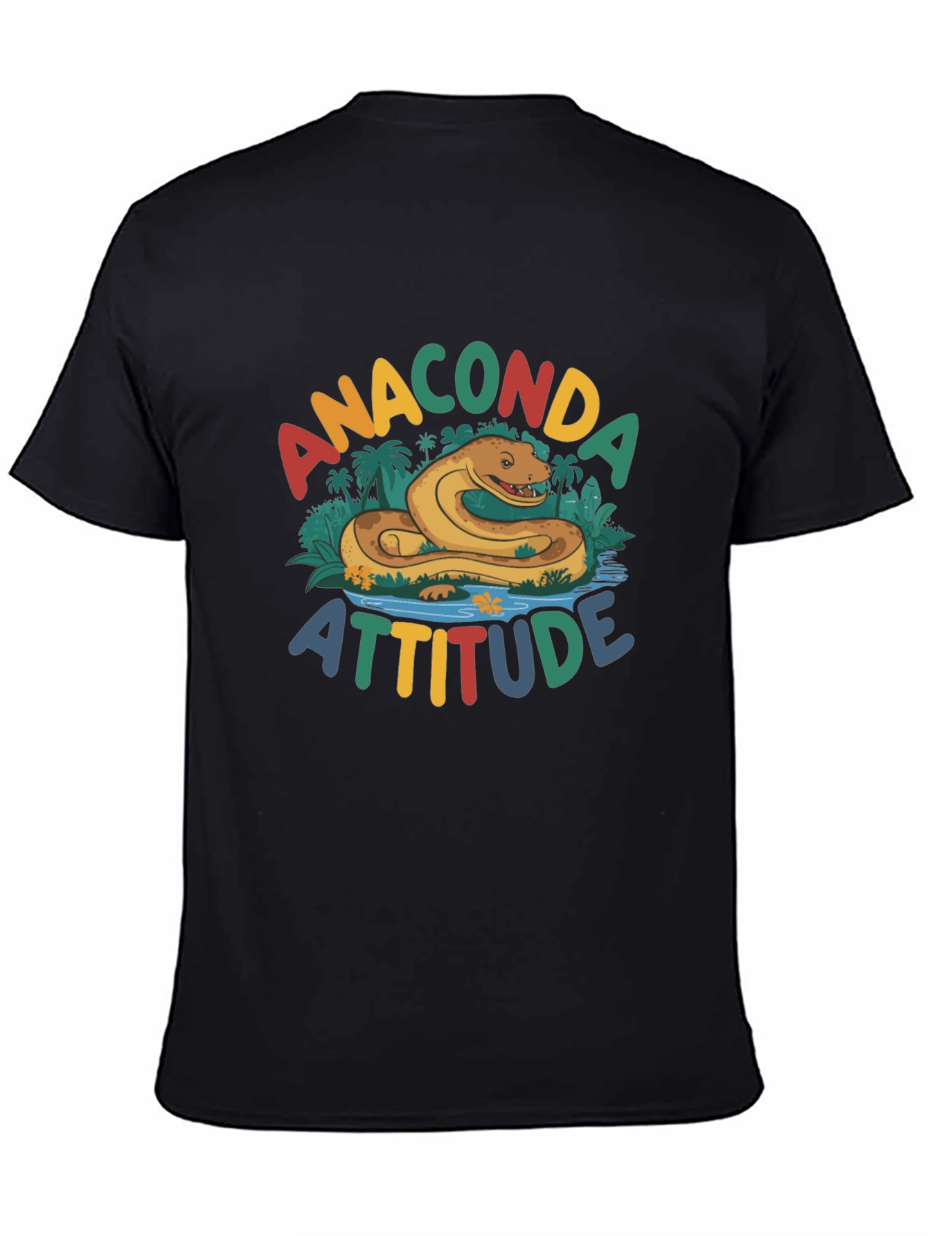 Anaconda Attitude Graphic T-Shirt