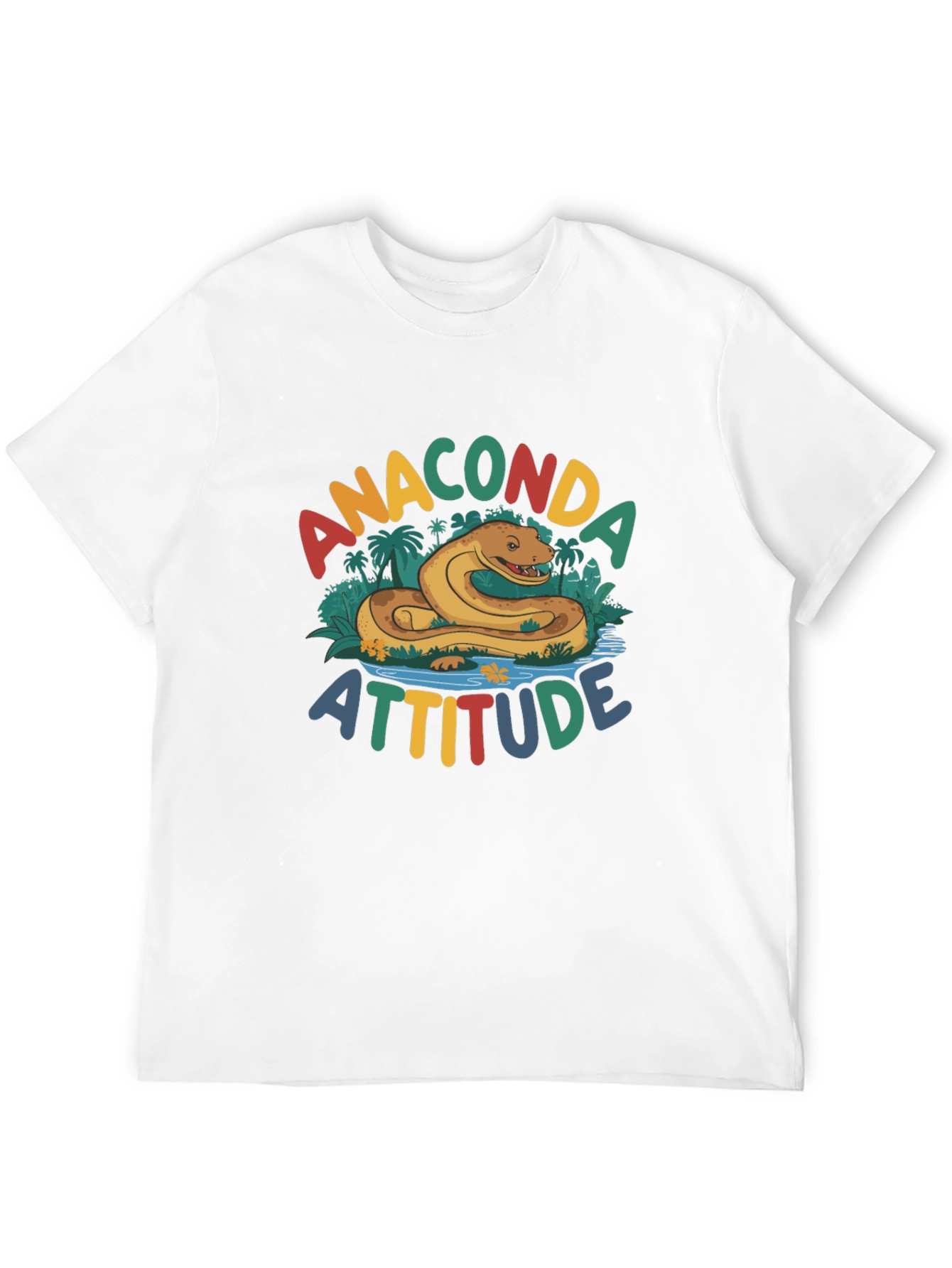Anaconda Attitude Graphic T-Shirt