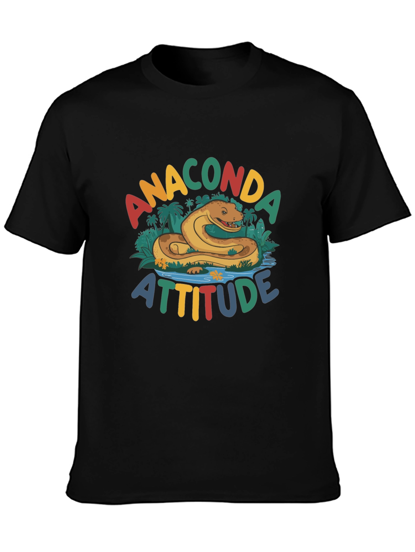 Anaconda Attitude Graphic T-Shirt