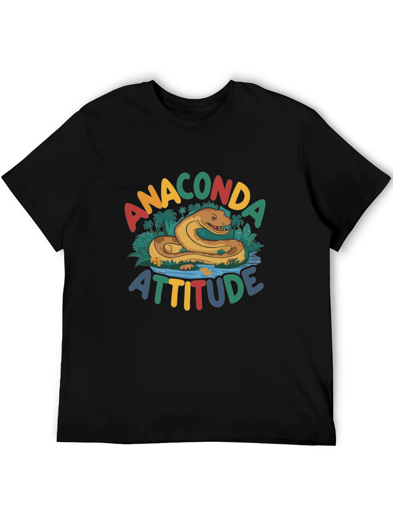 Anaconda Attitude Graphic T-Shirt
