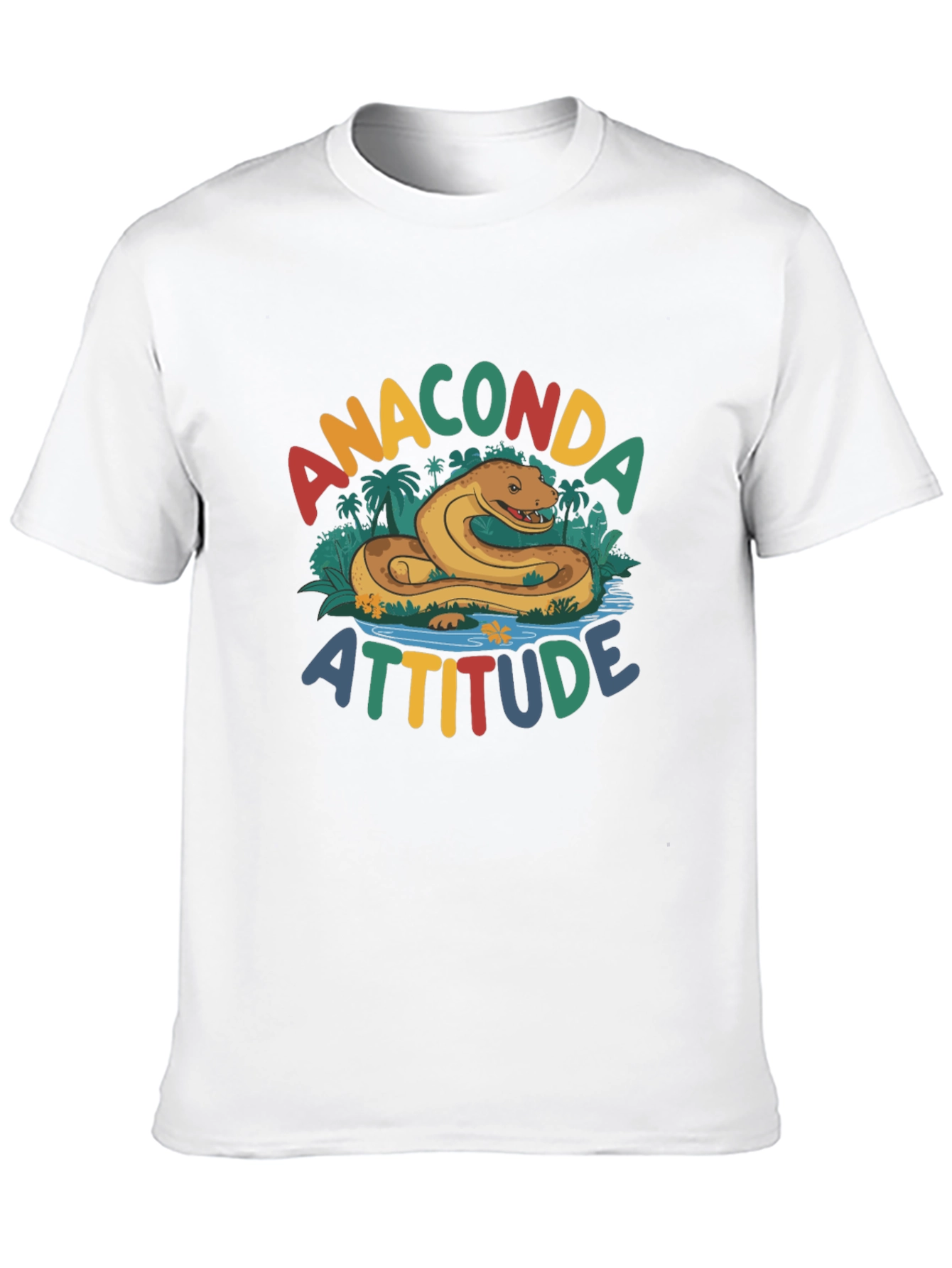 Anaconda Attitude Graphic T-Shirt