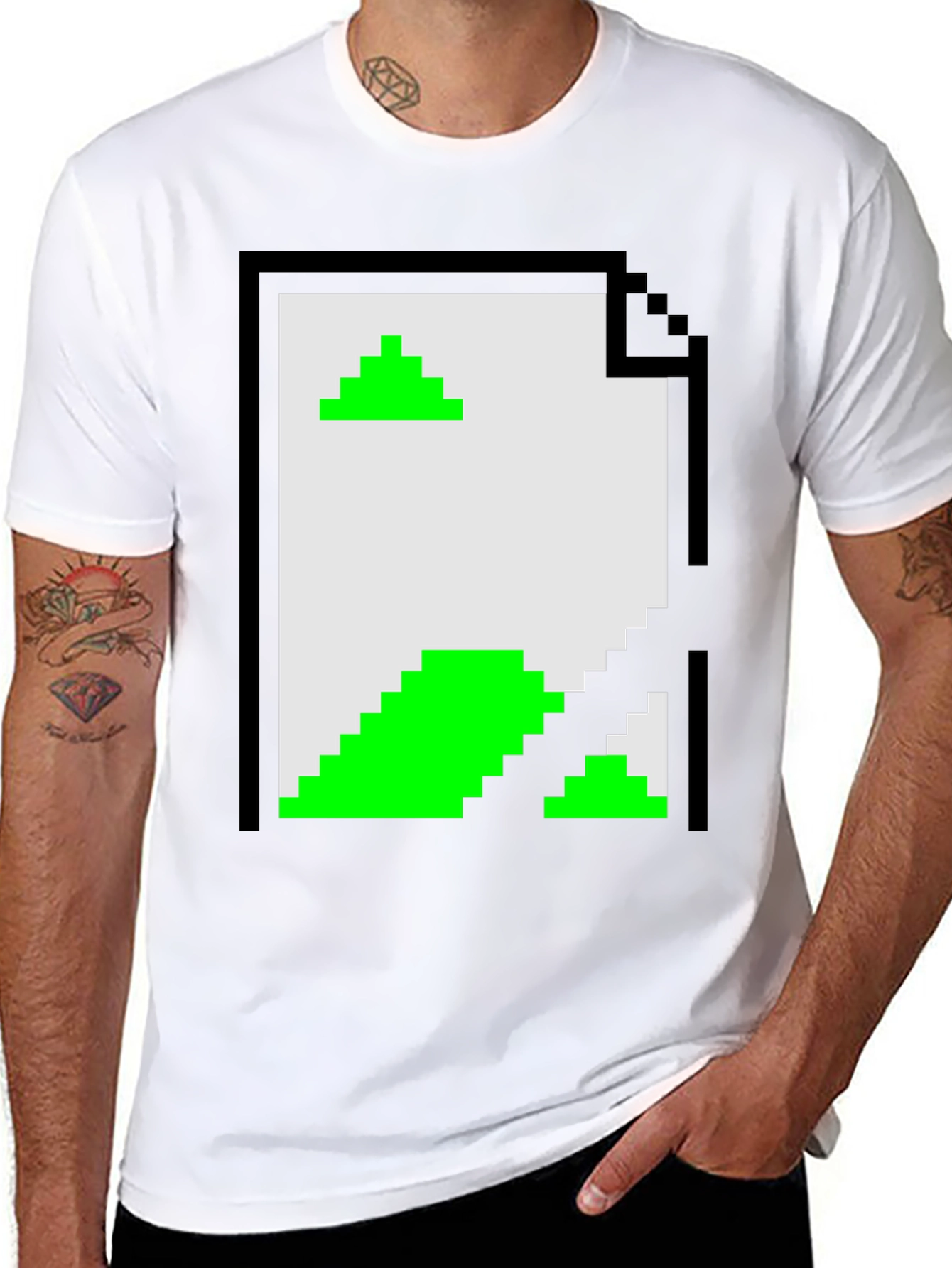 Retro 8-Bit Graphic Tee
