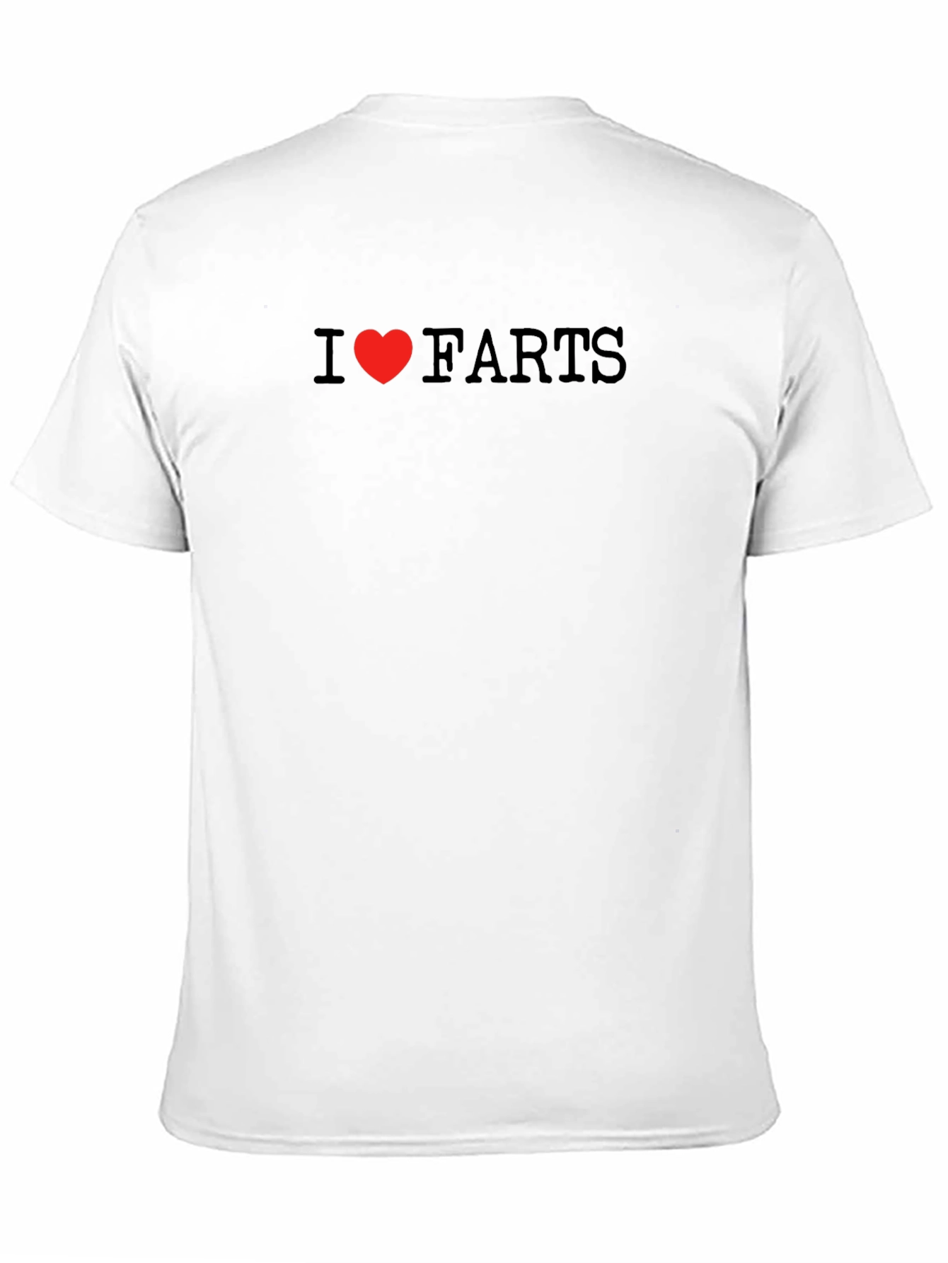I Heart Farts Graphic Tee - Funny Black T-Shirt