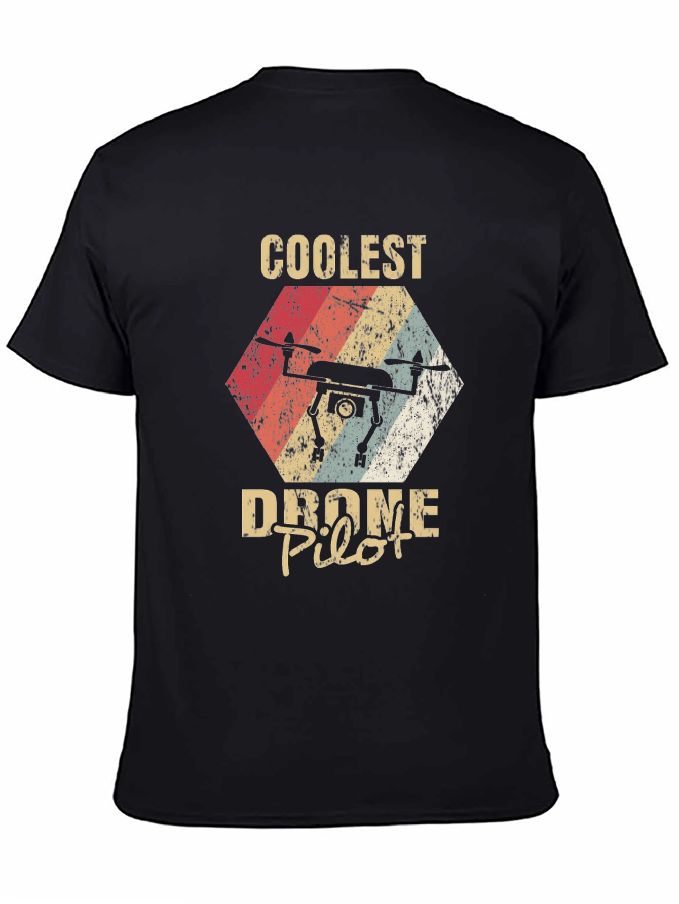 Coolest Drone Pilot Retro Graphic Tee