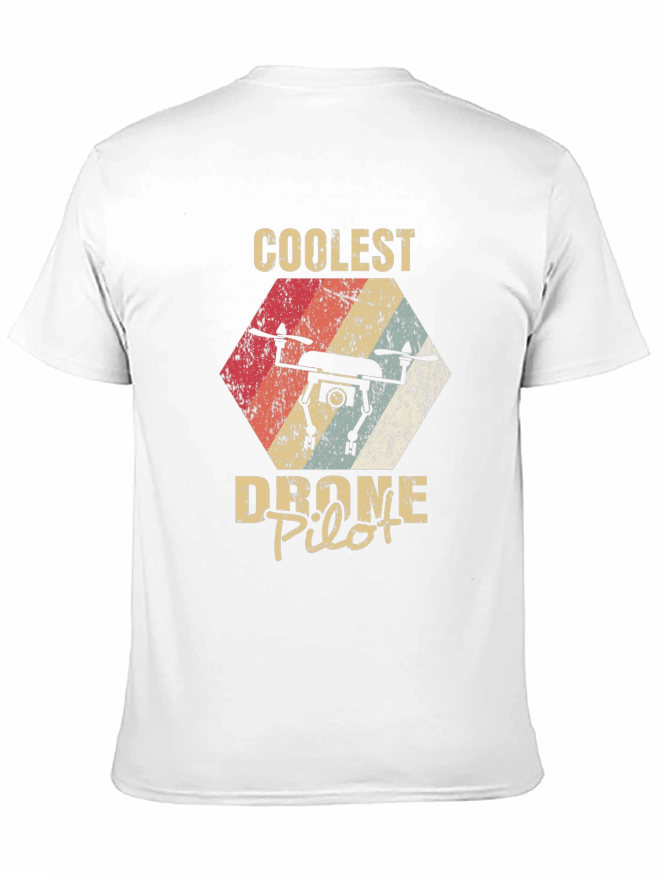 Coolest Drone Pilot Retro Graphic Tee