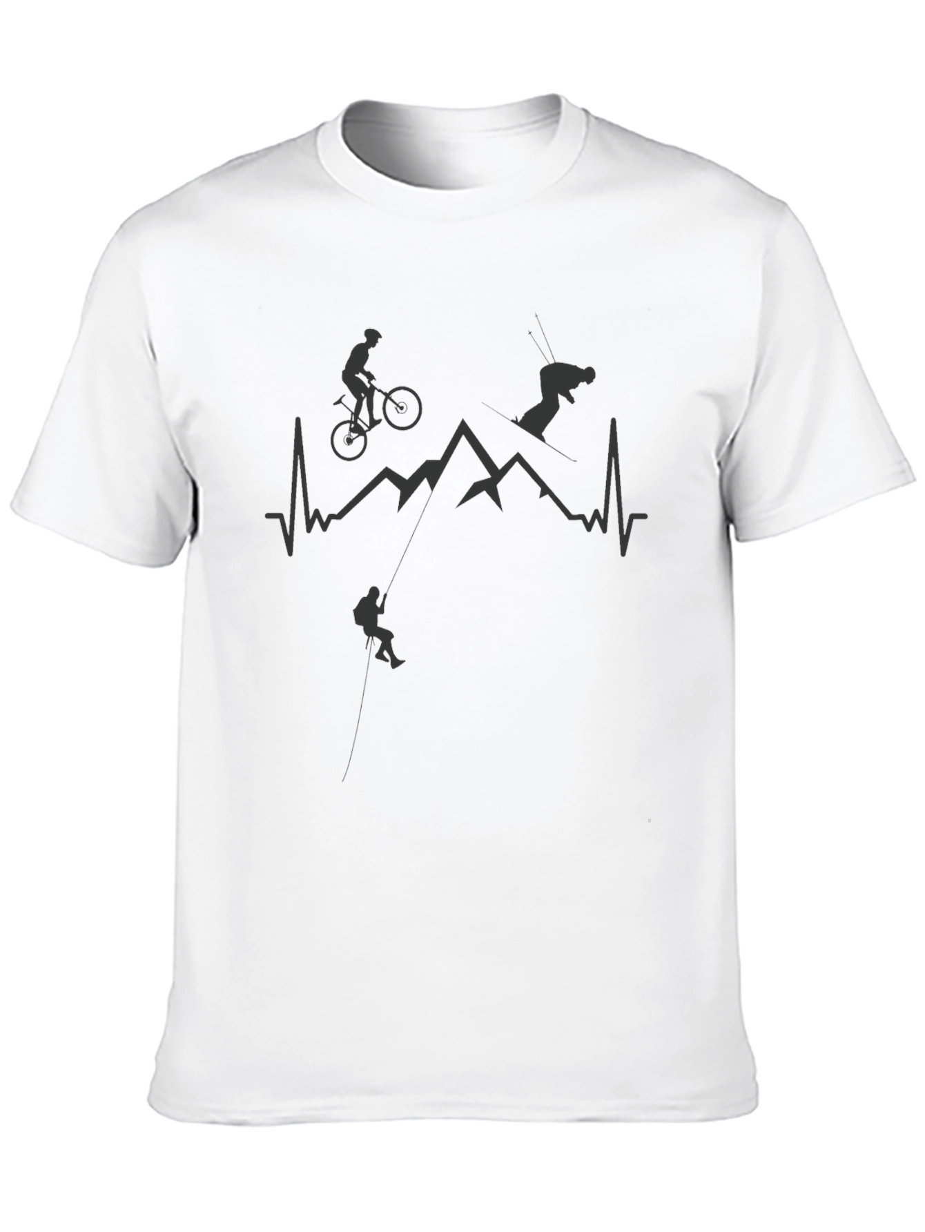 Outdoor Adventure Heartbeat T-Shirt