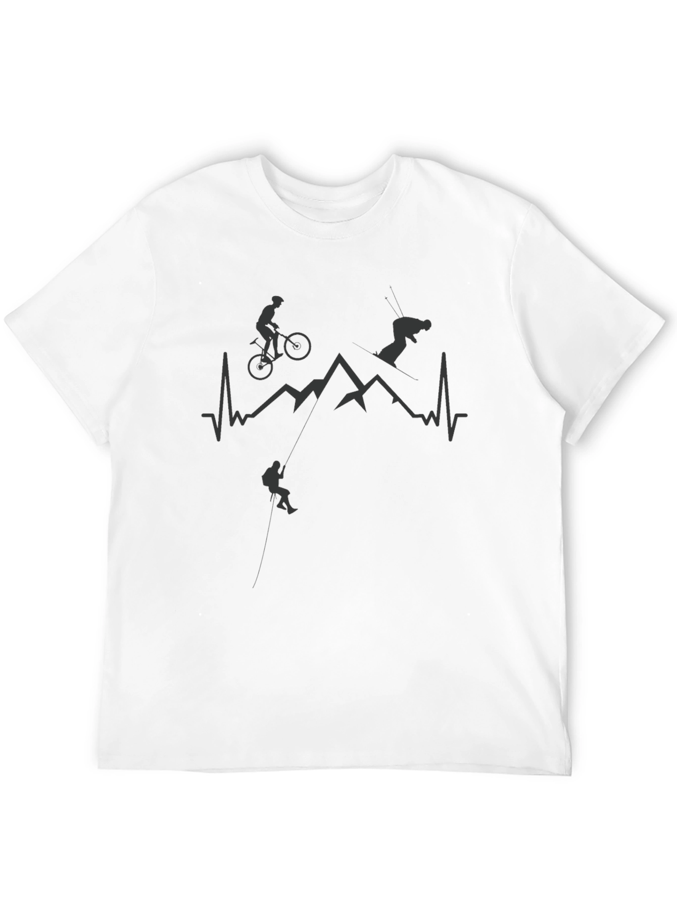 Outdoor Adventure Heartbeat T-Shirt