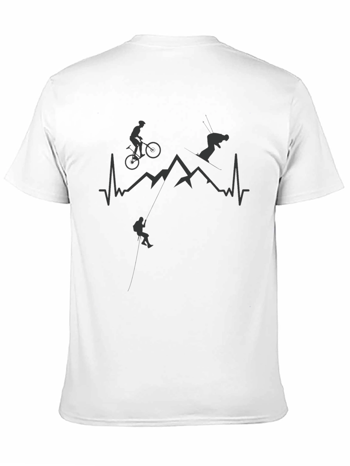 Outdoor Adventure Heartbeat T-Shirt