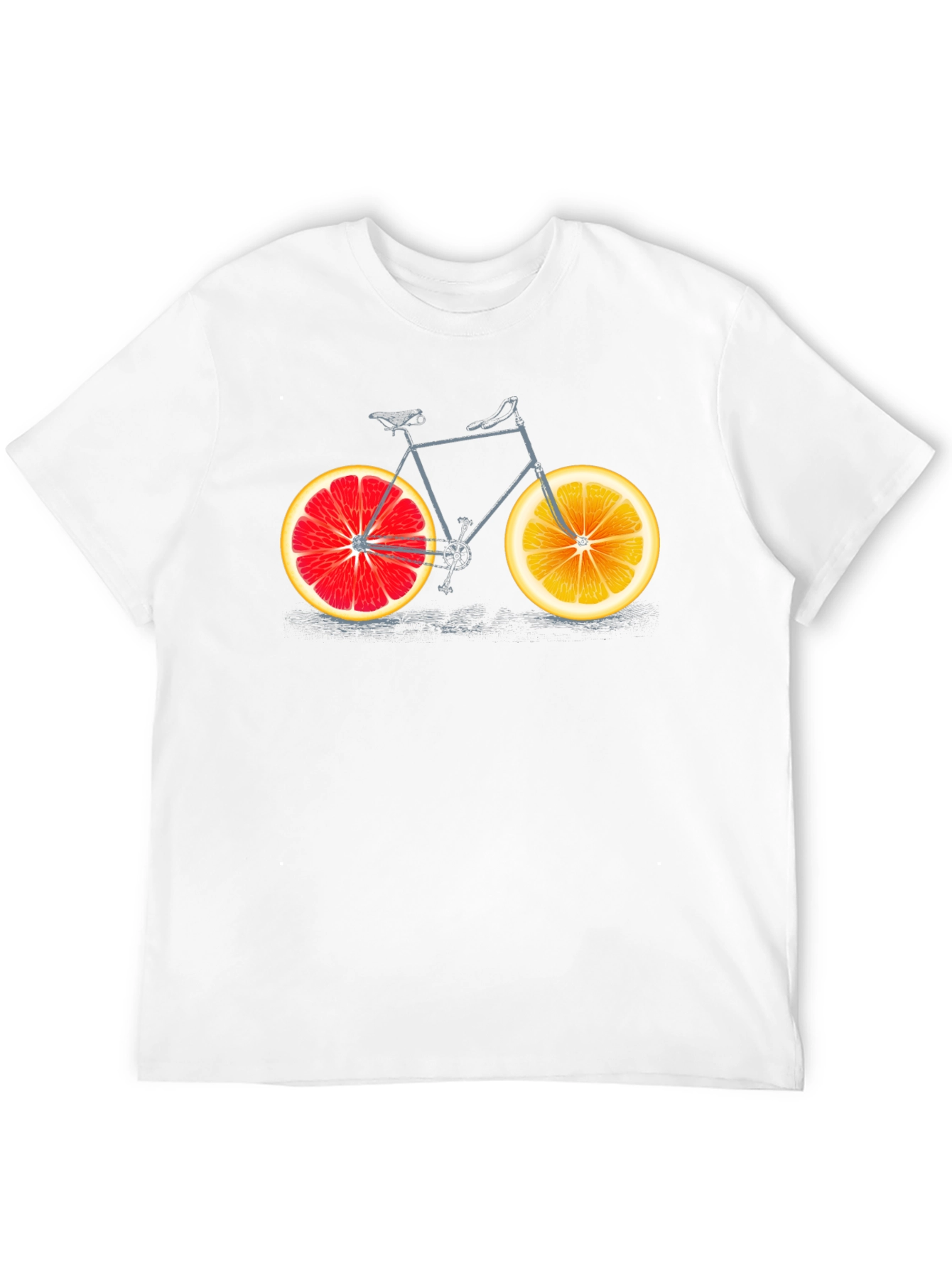 Citrus Bicycle Graphic T-Shirt