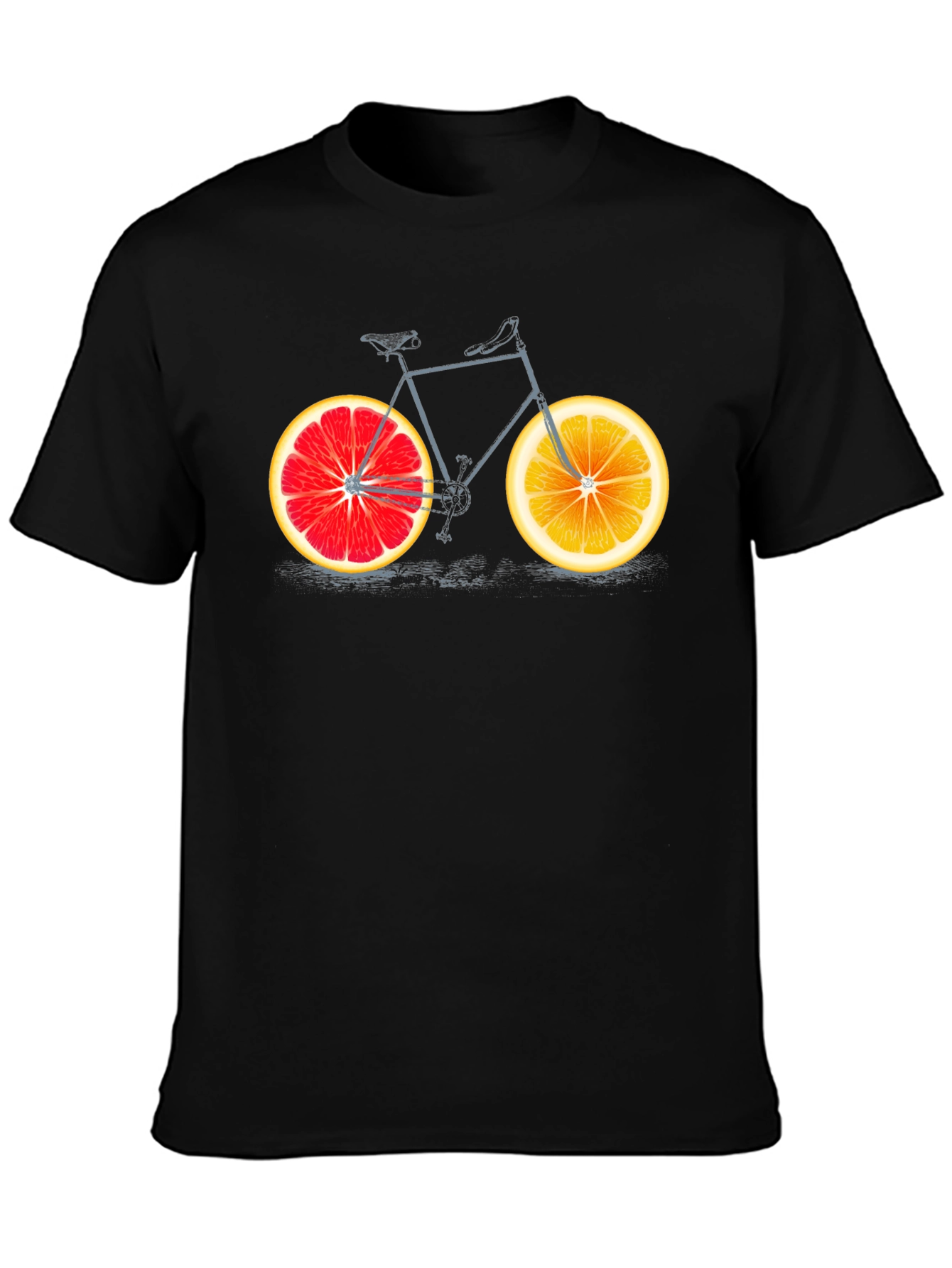 Citrus Bicycle Graphic T-Shirt