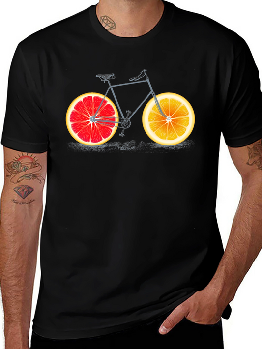 Citrus Bicycle Graphic T-Shirt