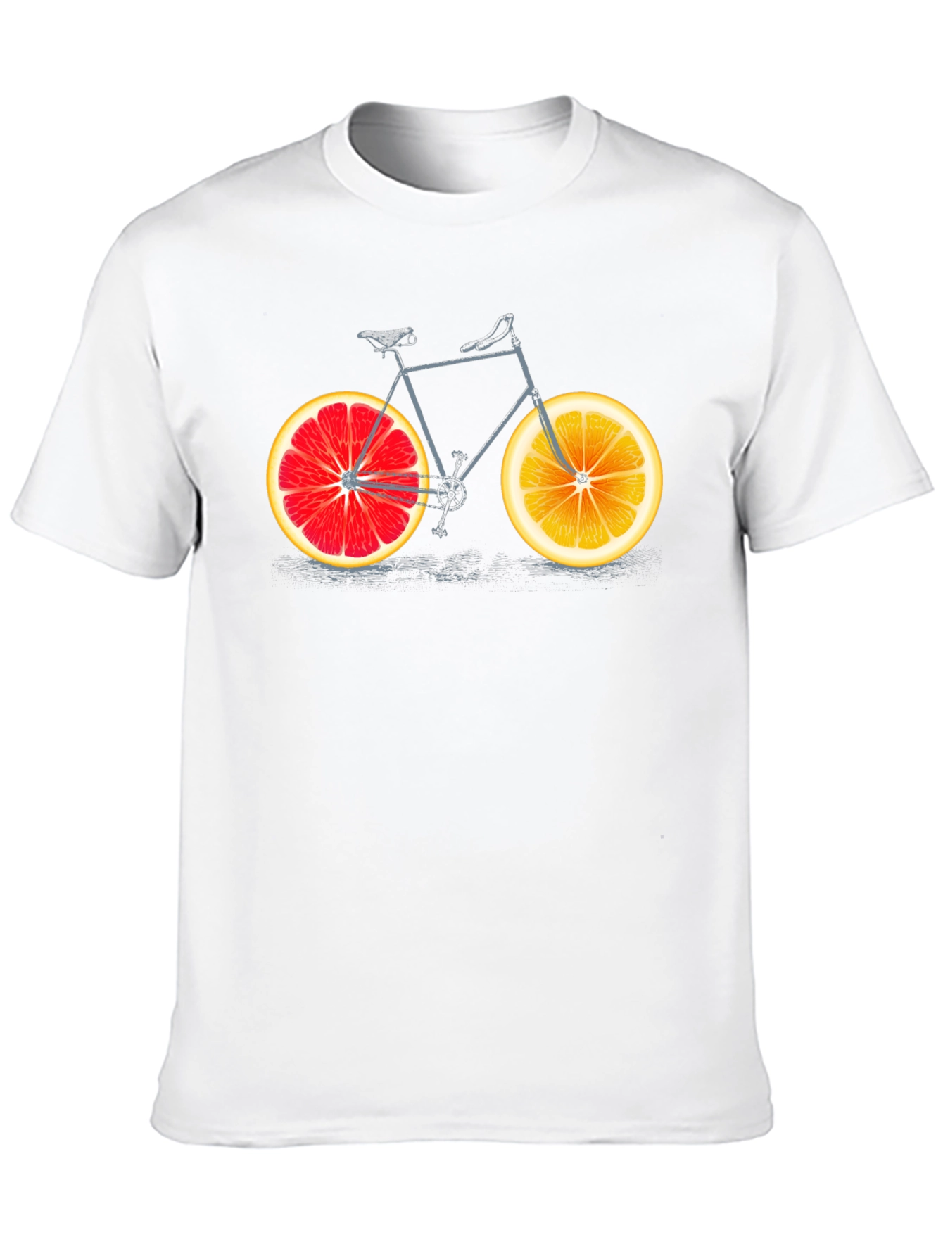 Citrus Bicycle Graphic T-Shirt