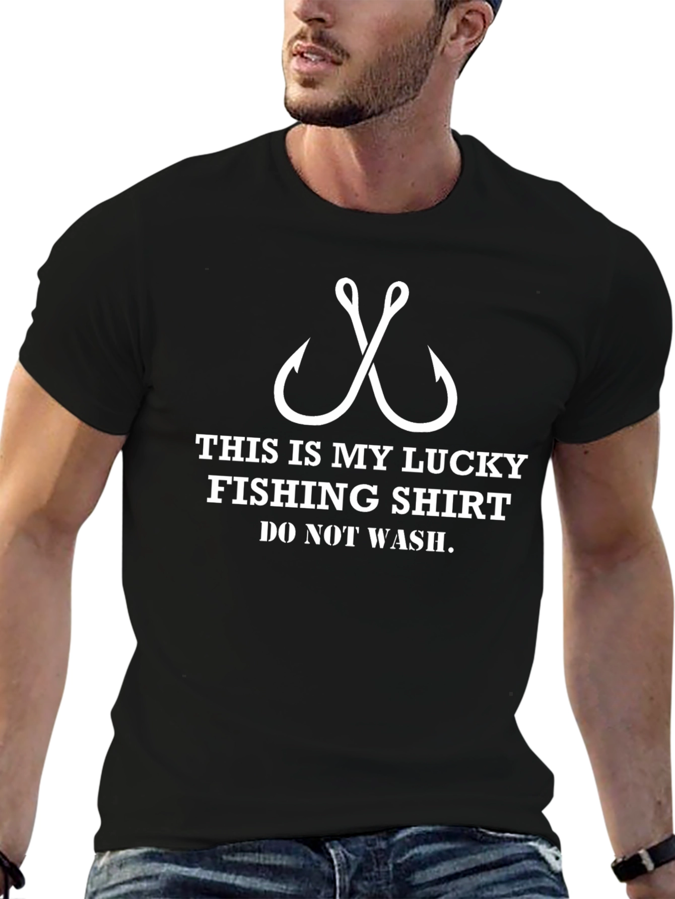 Lucky Fishing Shirt - Funny Fishermans Tee