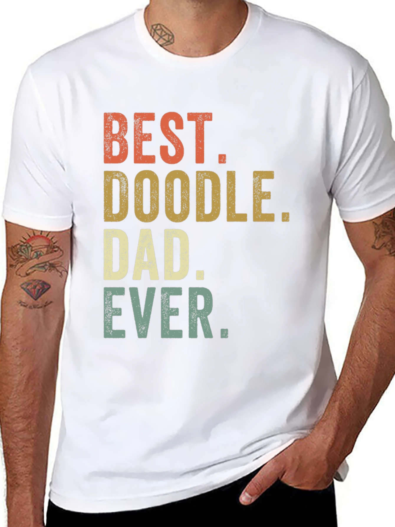 Best Doodle Dad Ever T-Shirt