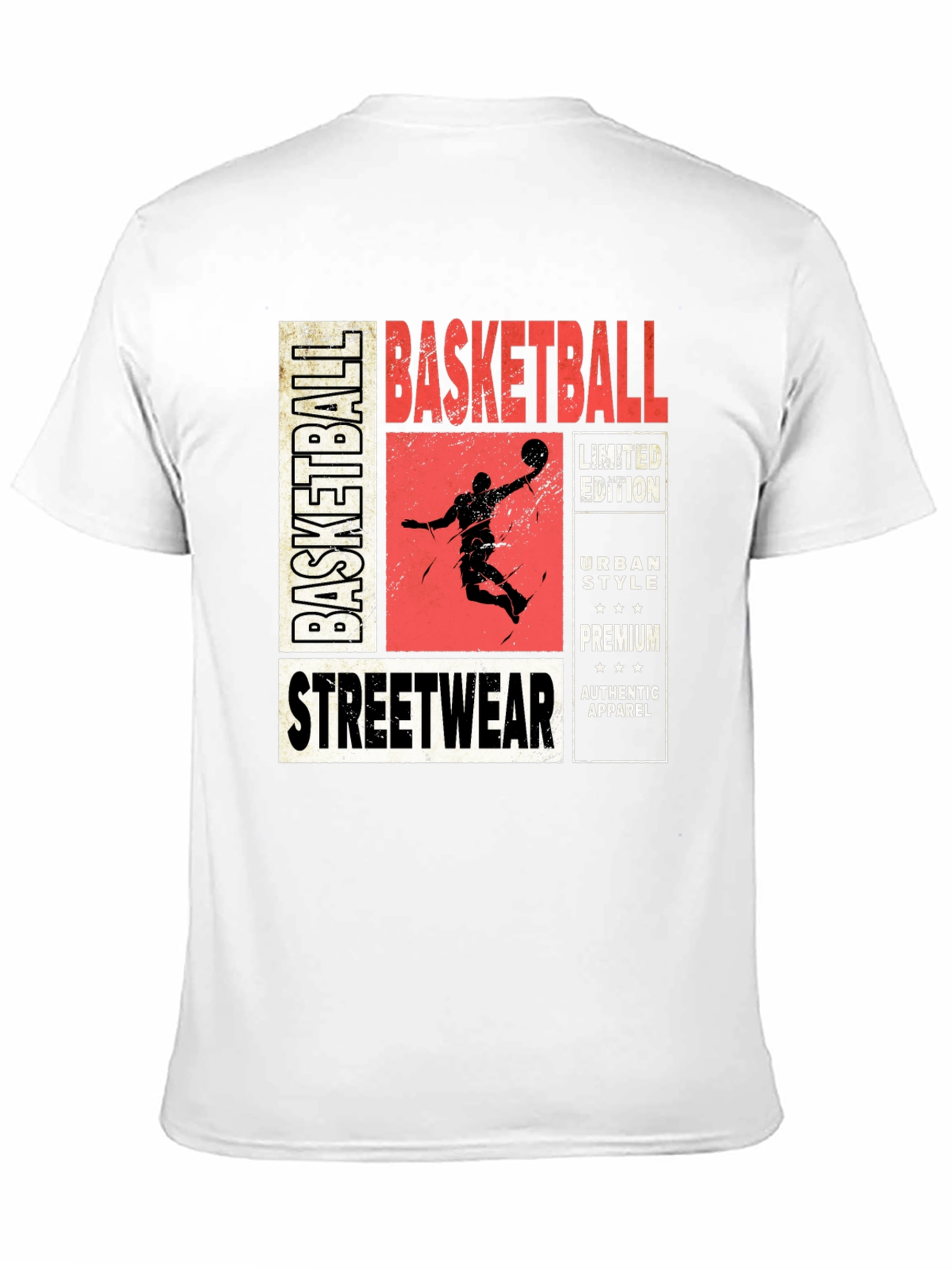 Basketball Streetwear Graphic Tee