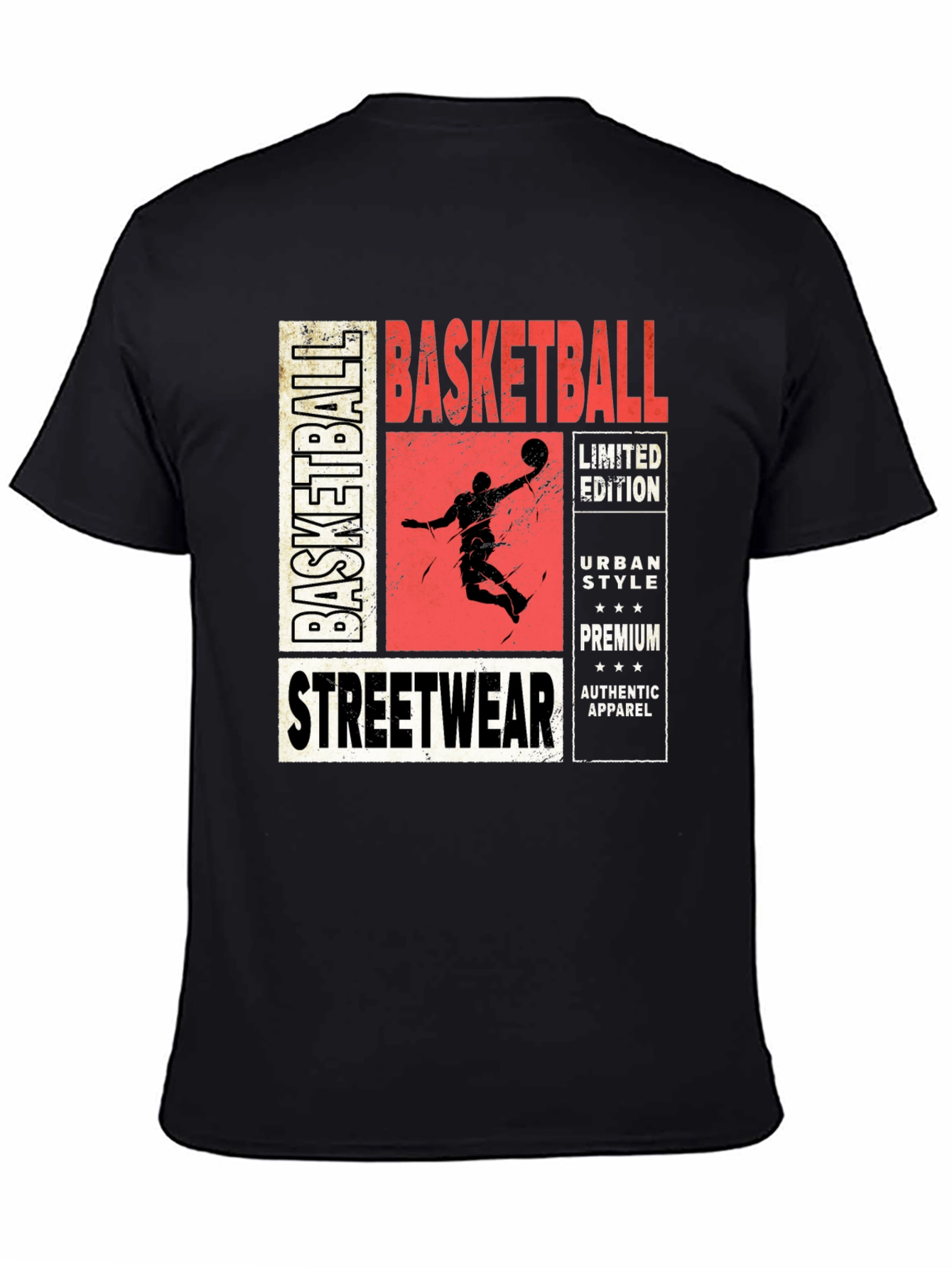 Basketball Streetwear Graphic Tee